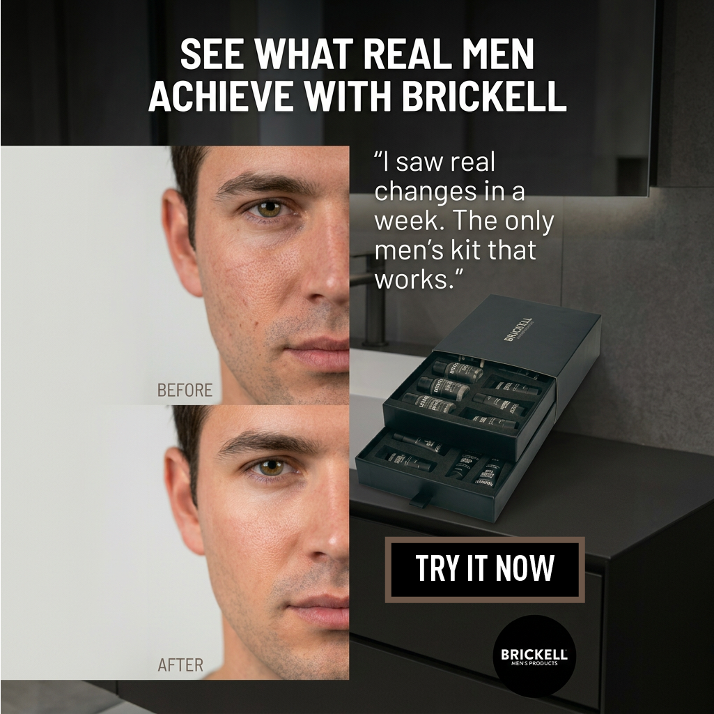 Brickell Men's Products Facebook ad