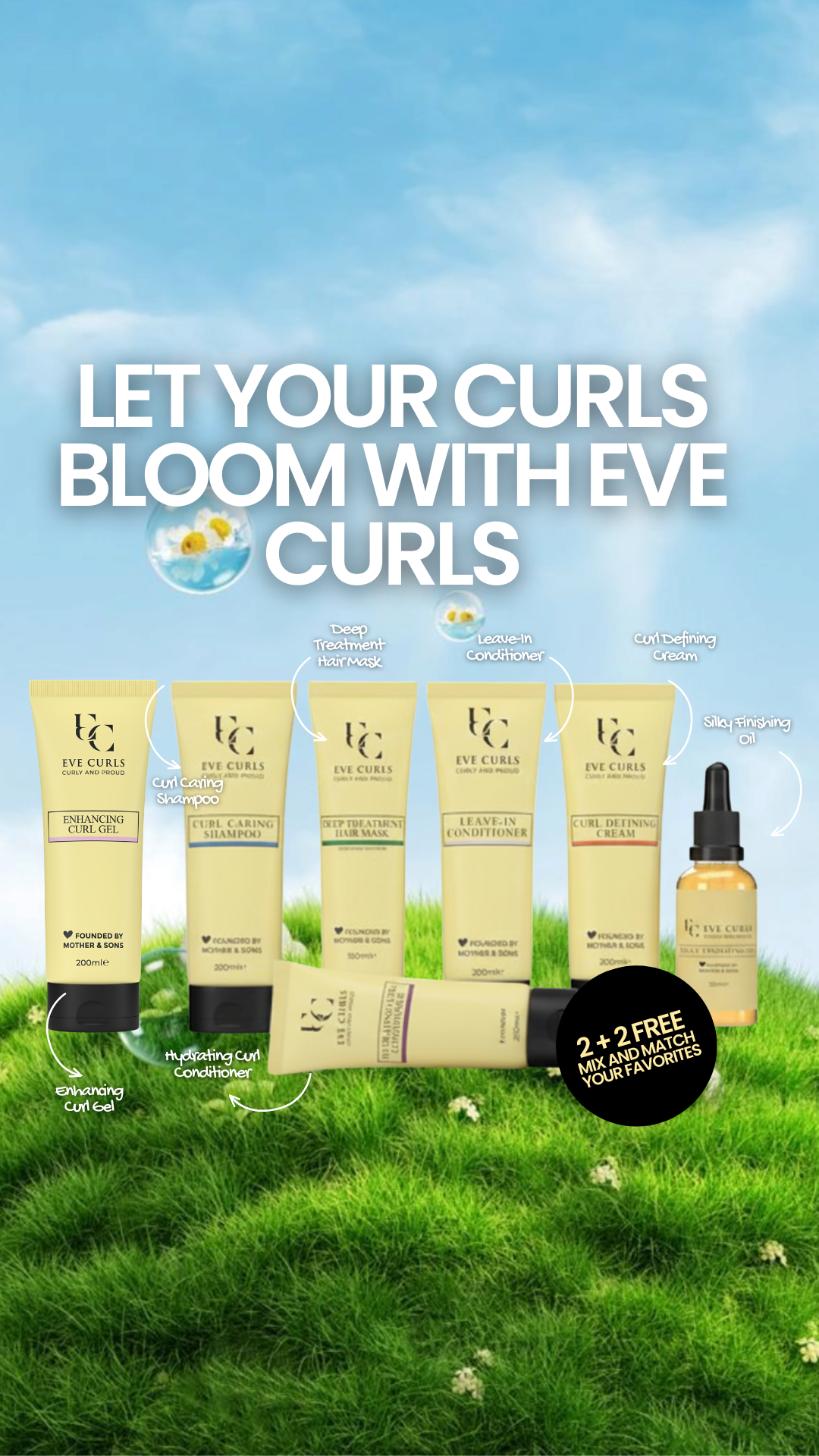 Eve Curls Facebook ad