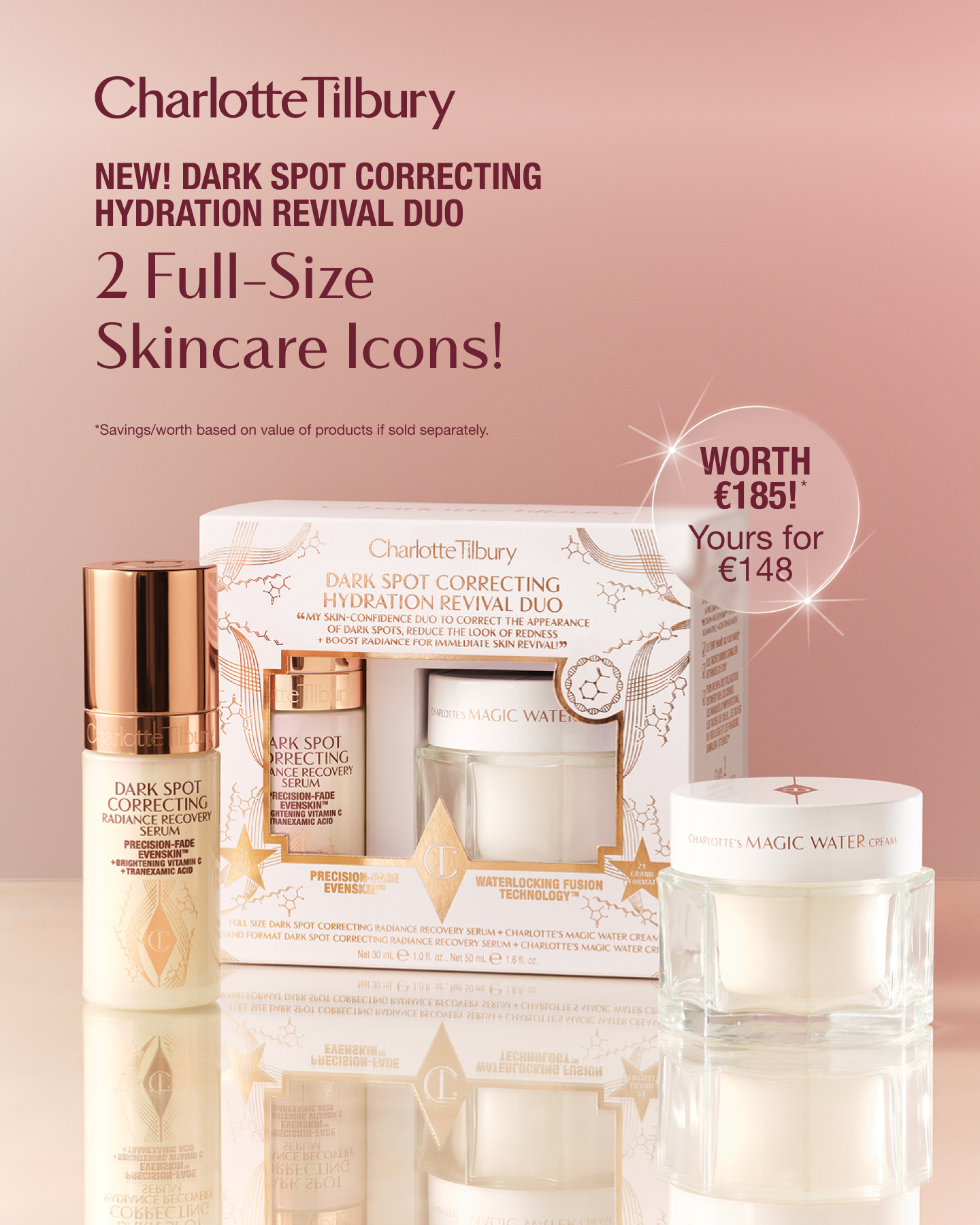 Charlotte Tilbury Skincare Facebook ad
