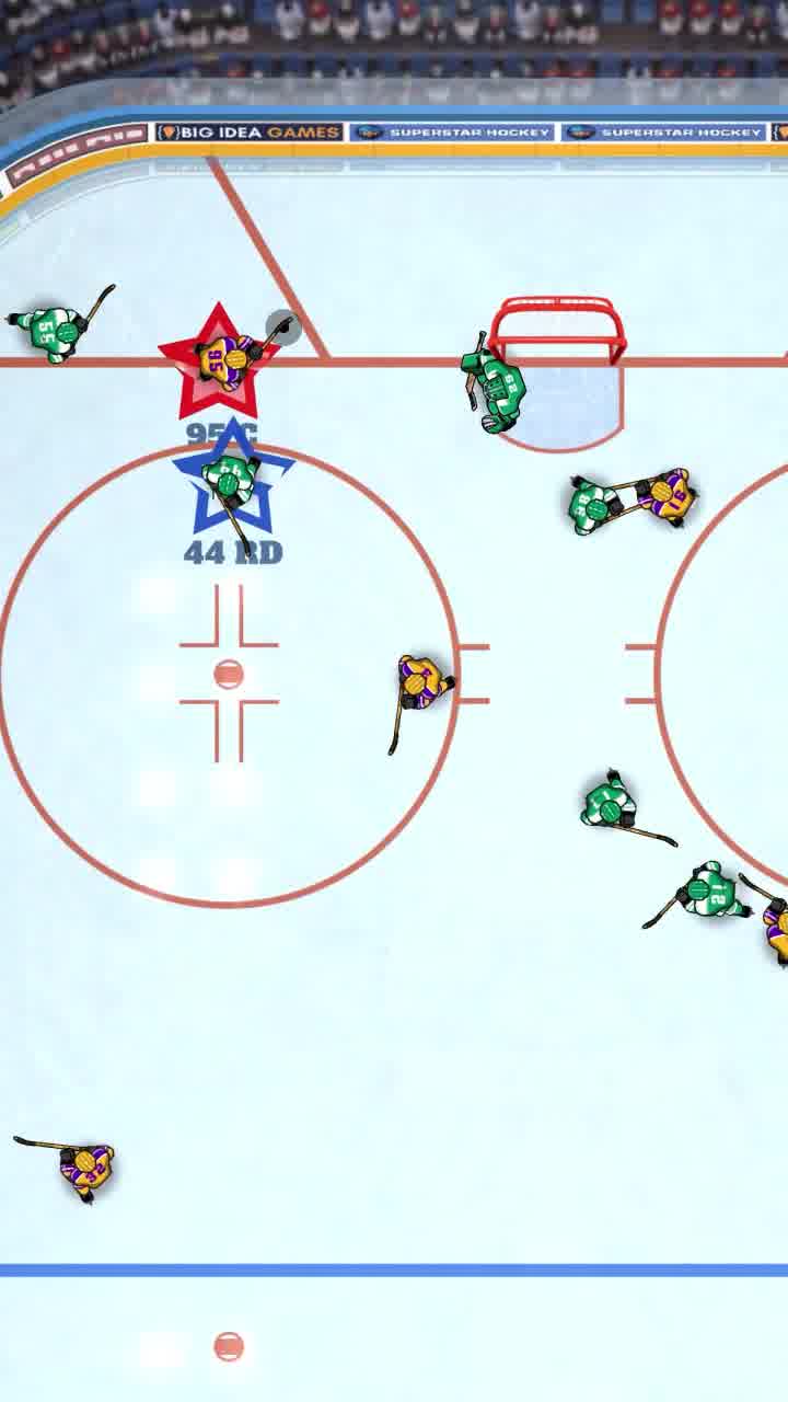 Superstar Hockey Facebook ad: Better than NHL 94!