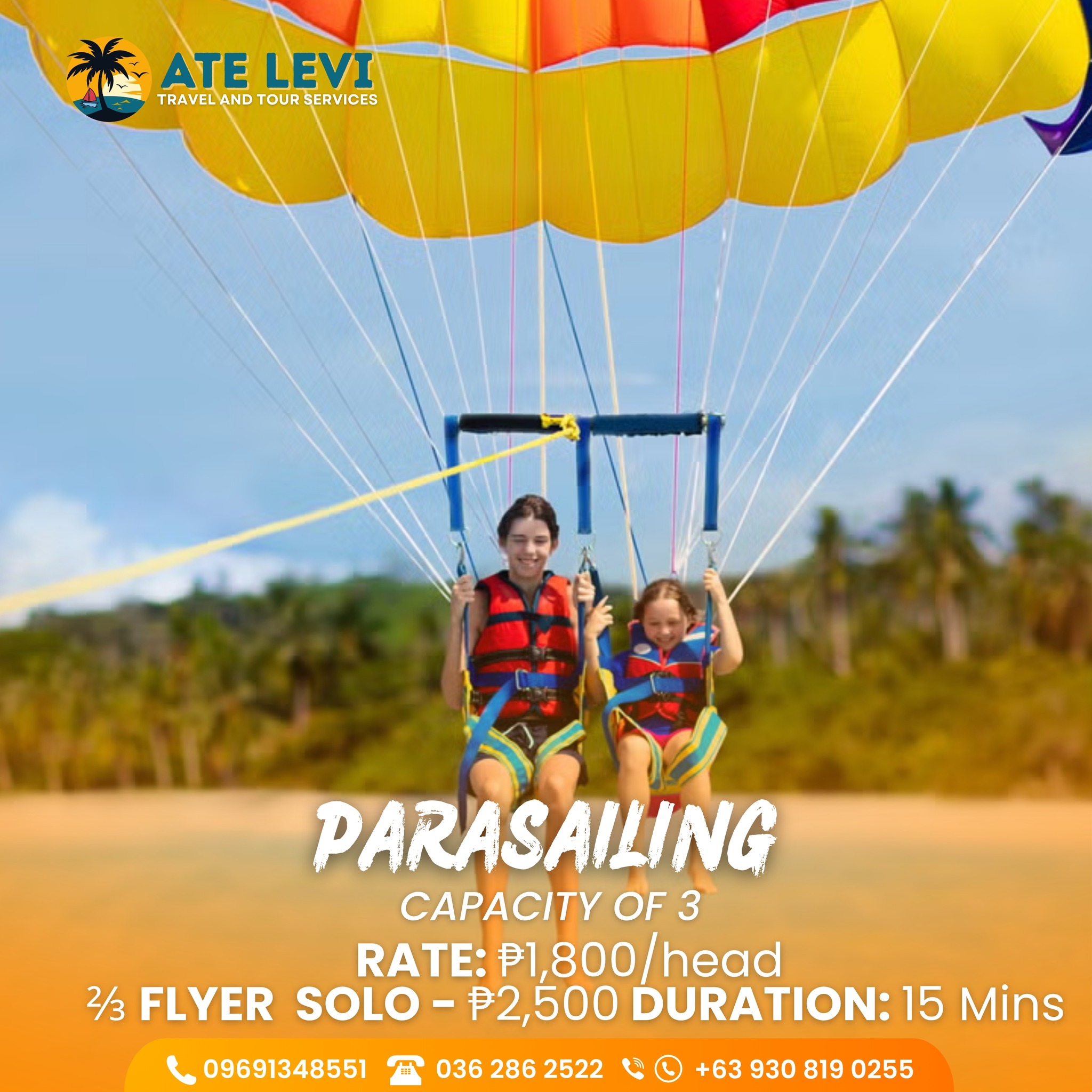 Boracay Tours by Ate levi Facebook ad