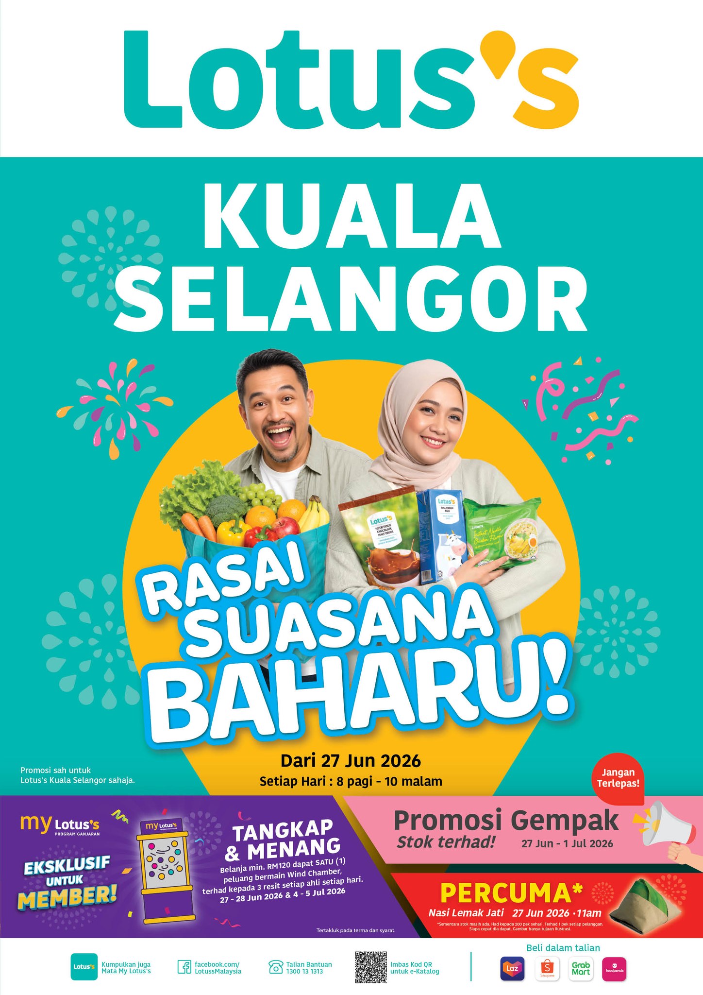 Lotus's Malaysia Facebook ad