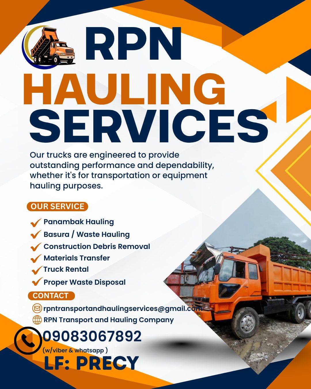 Hauling Services Hakot Panambak and Wastes Facebook ad: MAY IPAHAKOT? BOOK NOW!