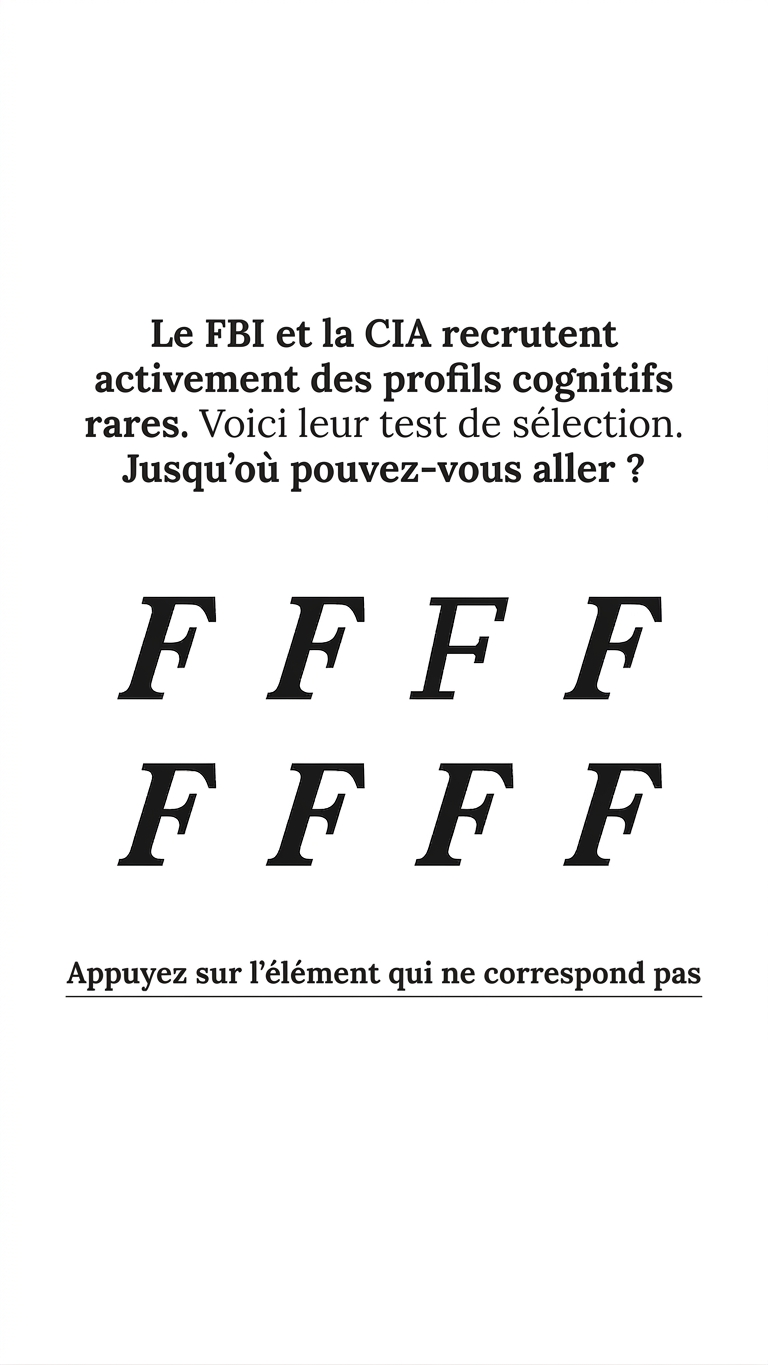 Free International IQ Test Facebook ad