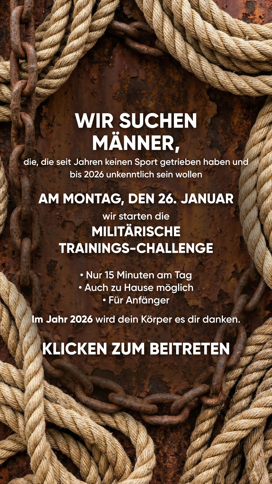 BetterMe Men Facebook ad