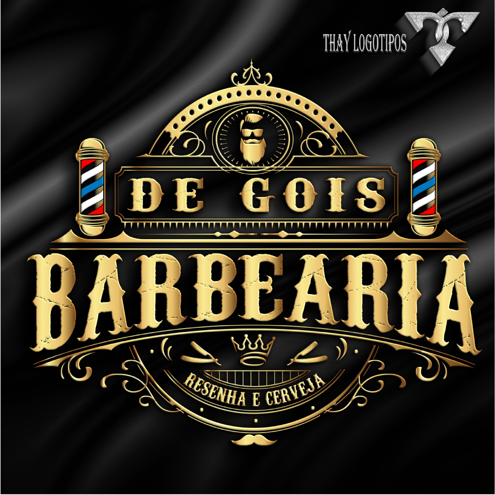 Thay Logotipos Facebook ad: Potencializamos a sua marca, seu logotipo feito em…