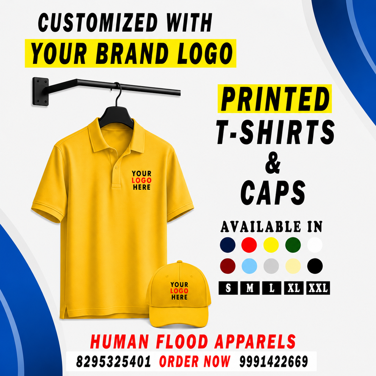 Human Flood Apparels Facebook ad: Chat with us