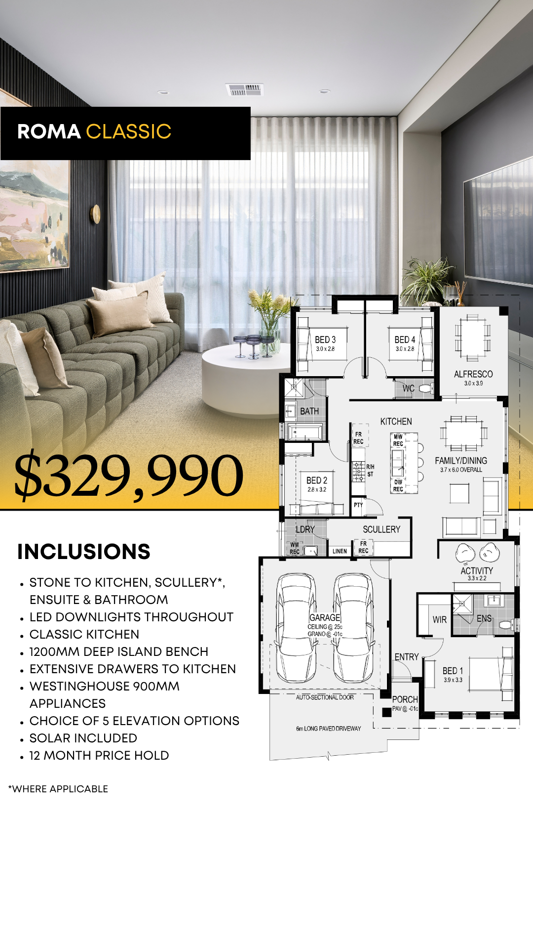 Home Group Facebook ad