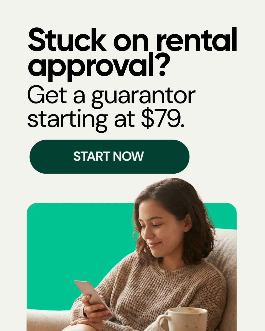 SimpliMatch Facebook ad: Need A Guarantor?