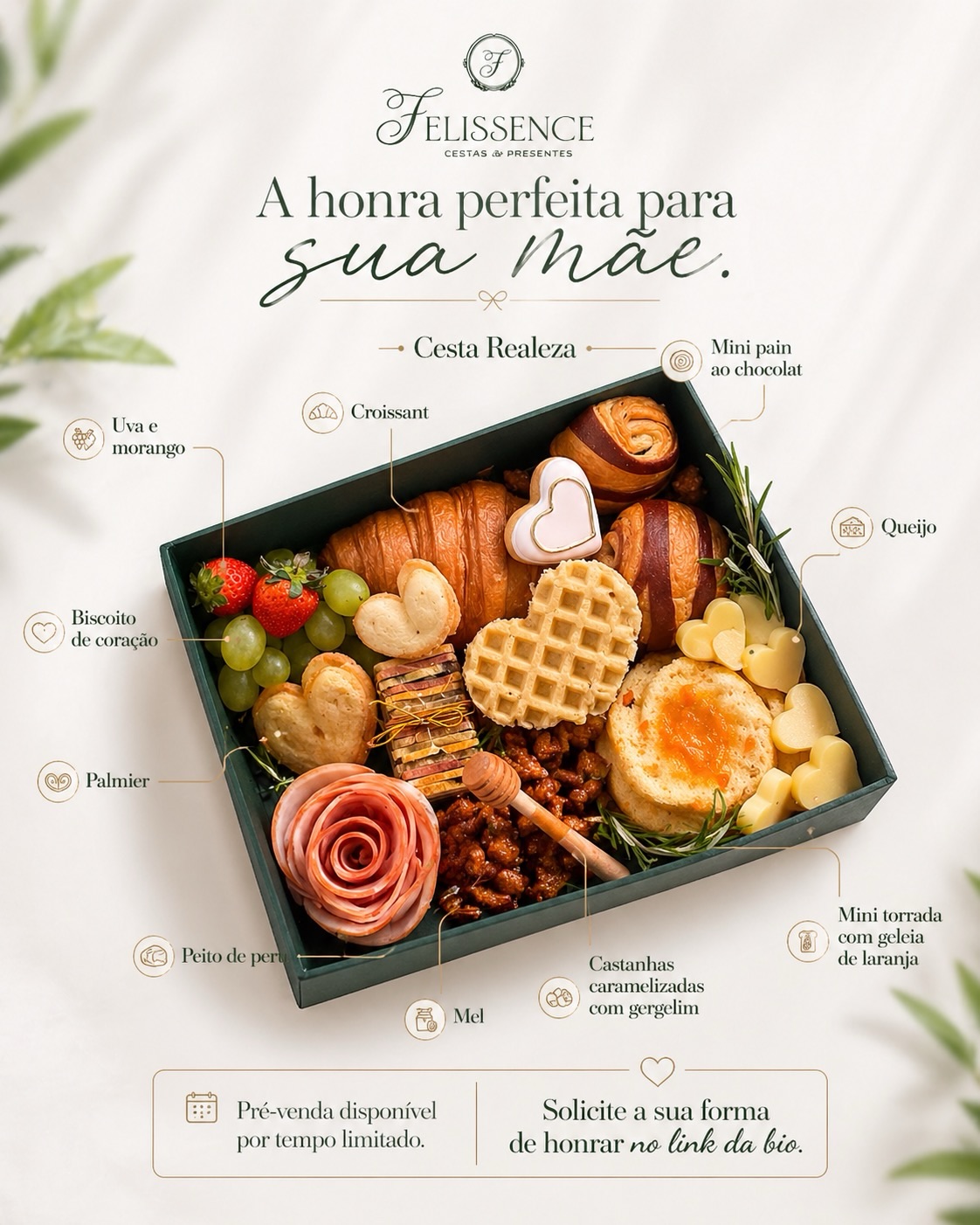 Felissence Facebook ad: Ela merece mais do que um presente.