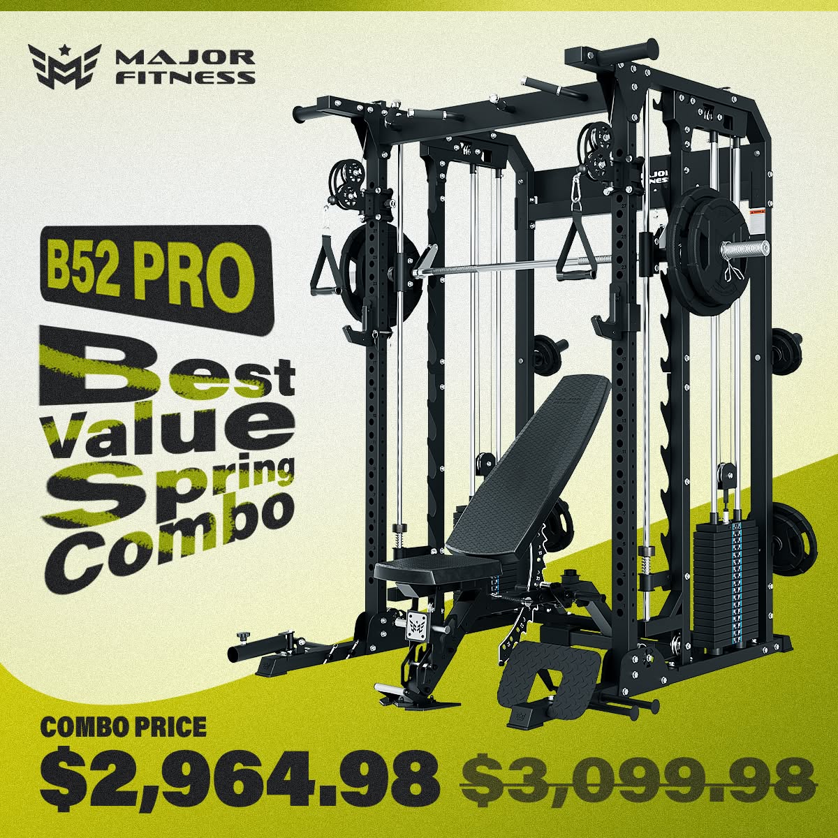 Major Fitness Facebook ad