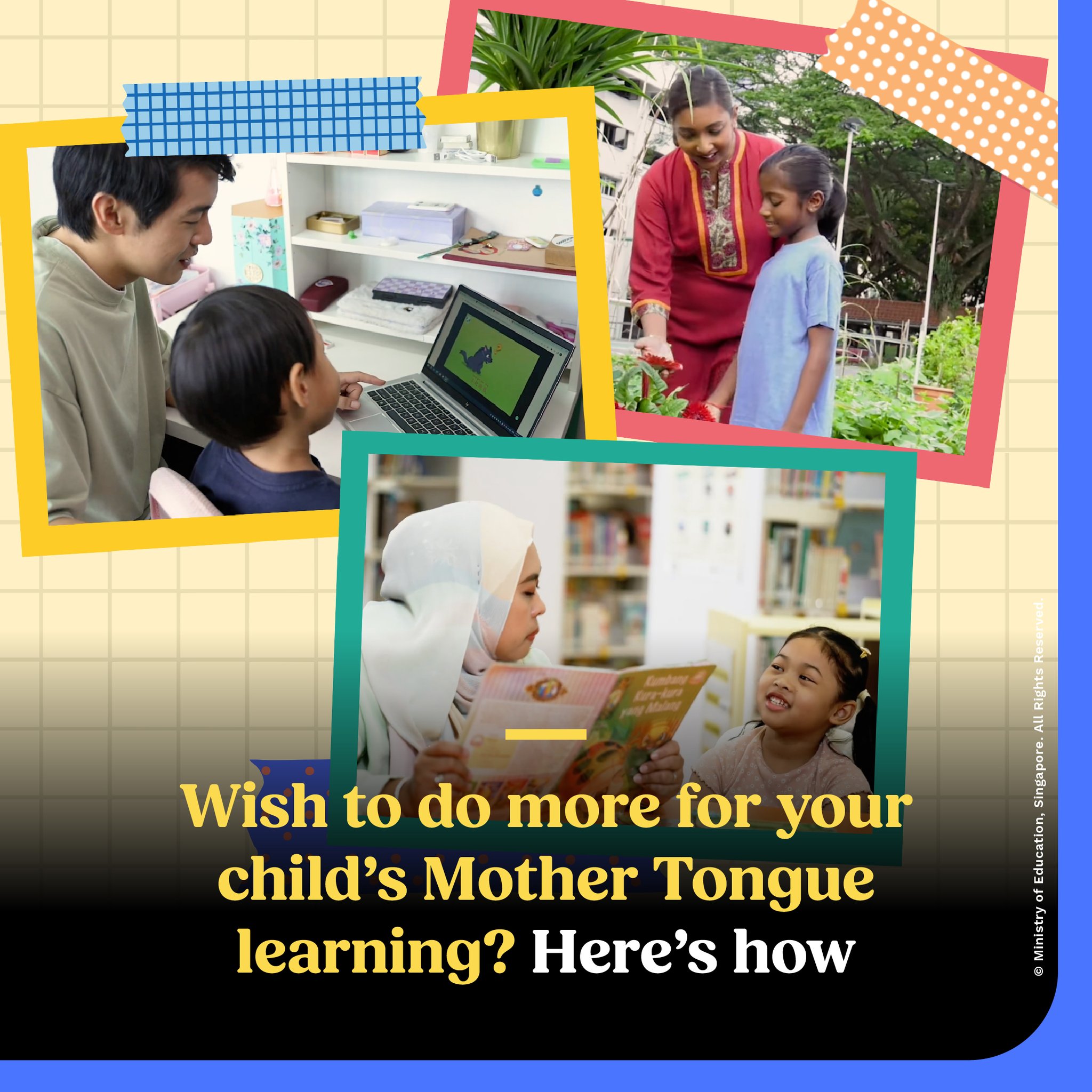 Ministry of Education, Singapore Facebook ad