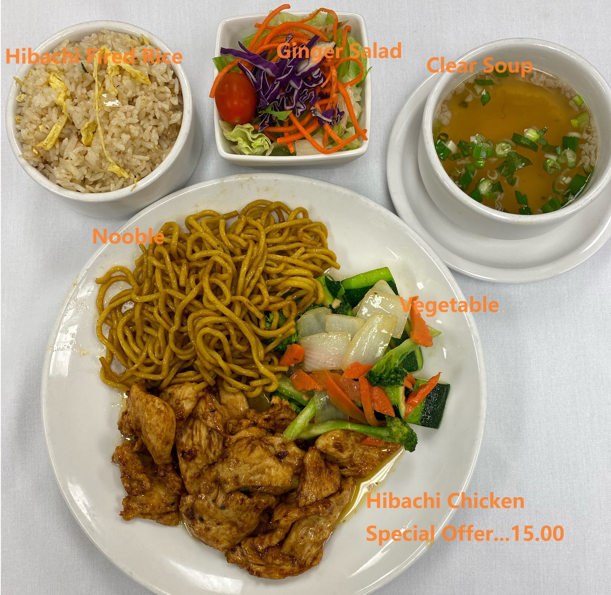 Harmony Asian Steak House Facebook ad