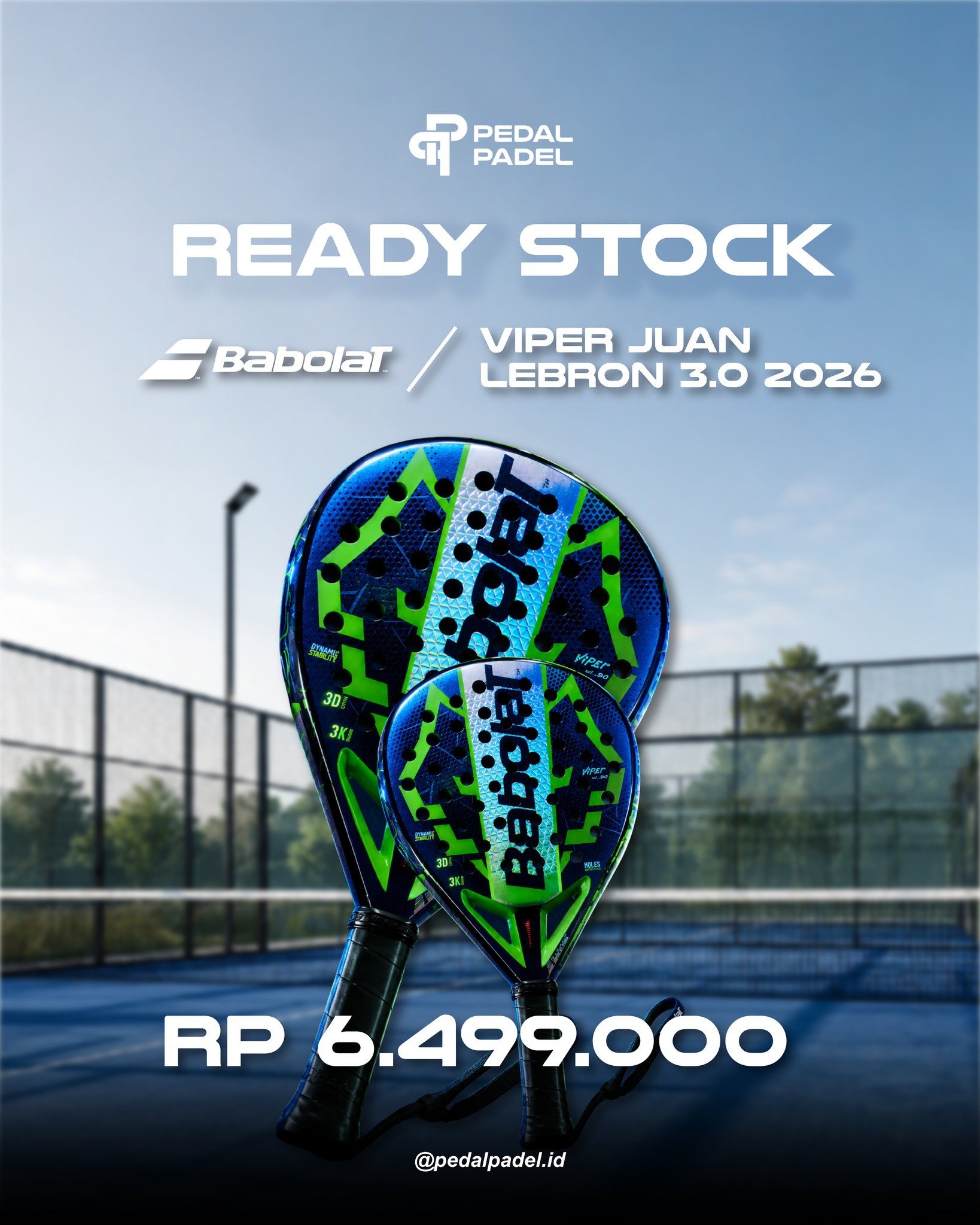 Pedalpadel.id Facebook ad: pedalpadel.id - Toko Padel Terlengkap di Jakarta & Indonesia