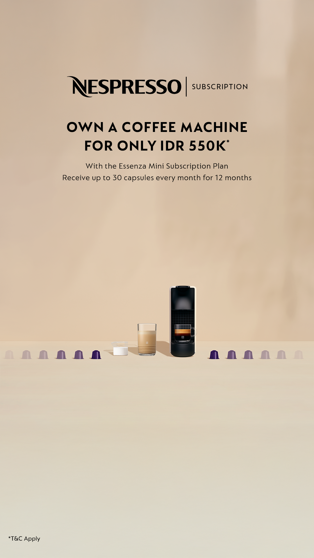 Nespresso Facebook ad