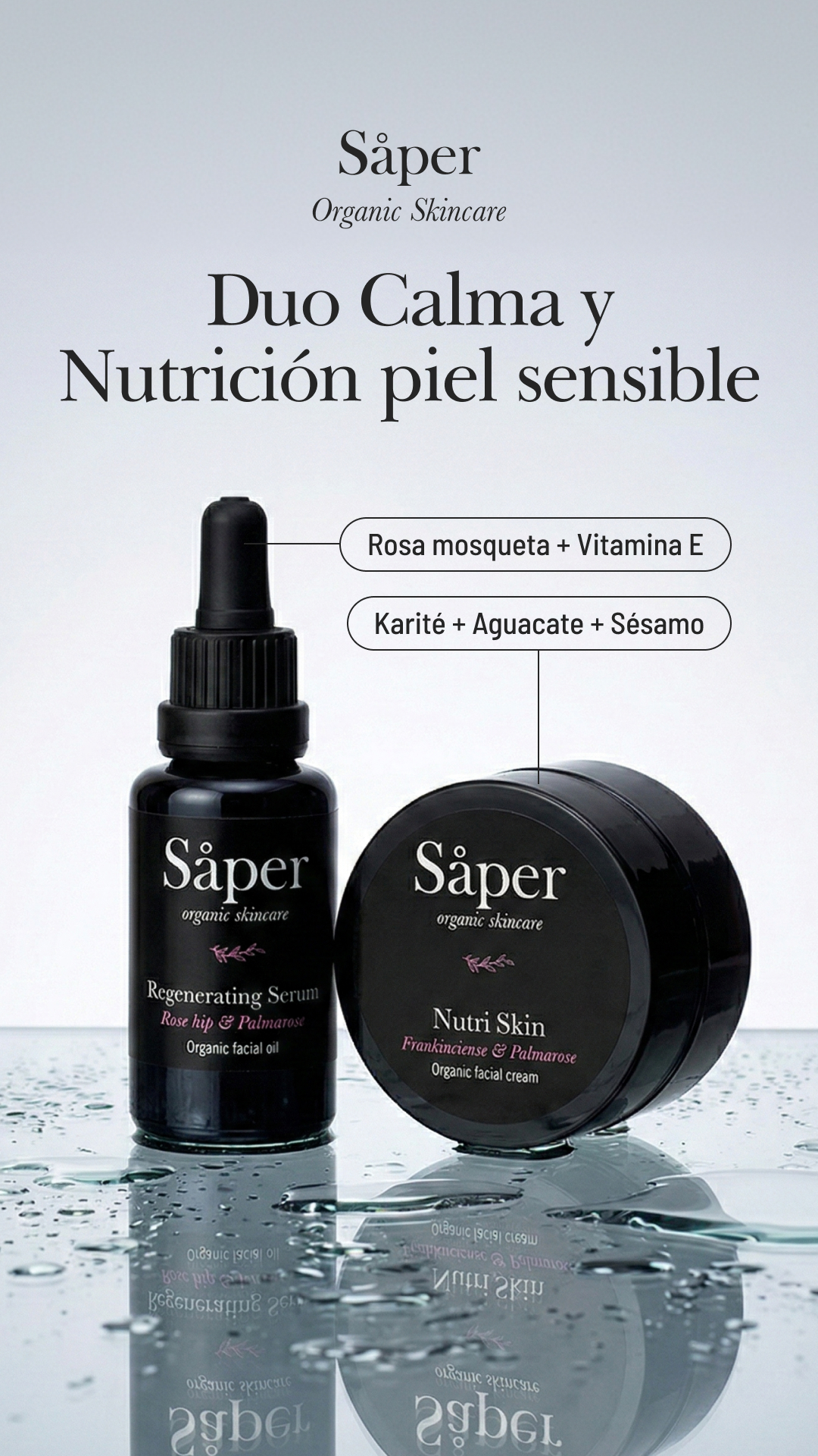Såper Organic Skincare Facebook ad