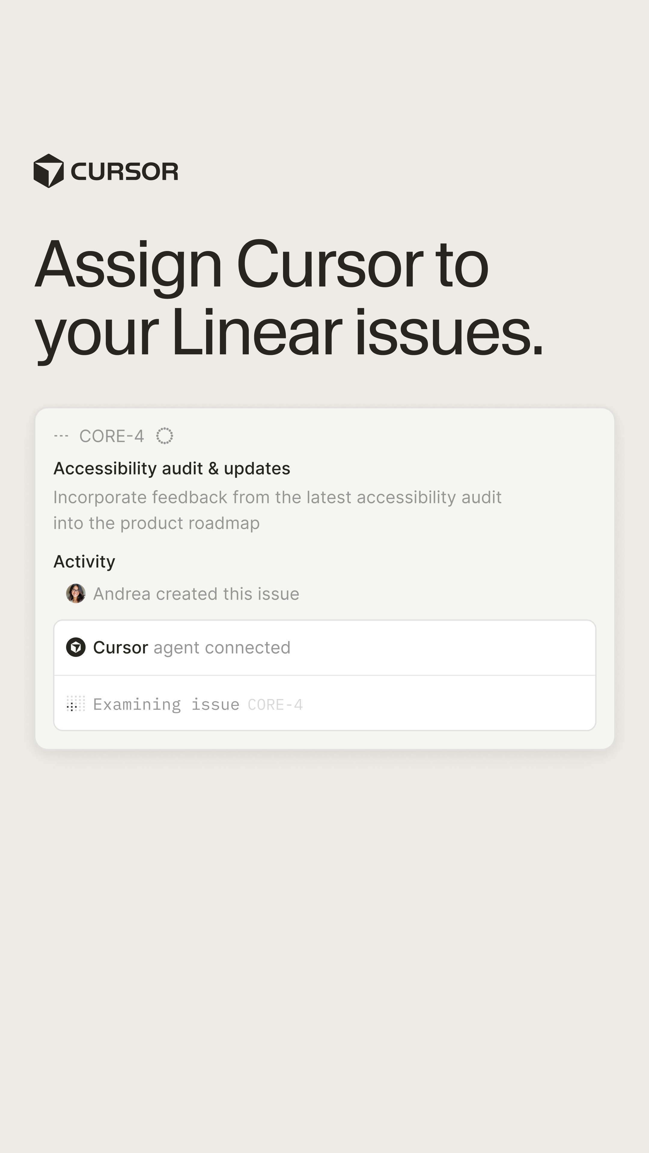 Cursor Facebook ad