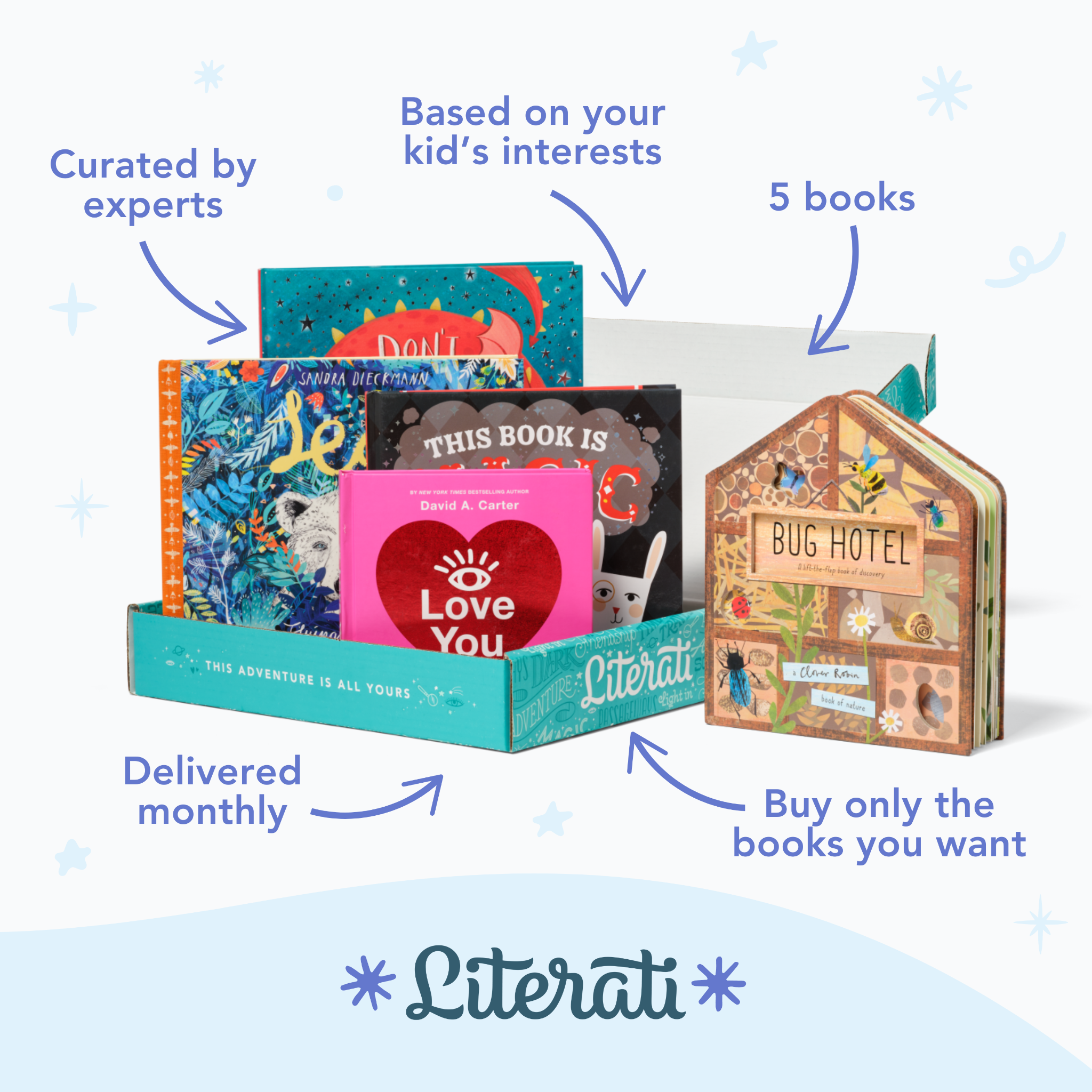 Literati Facebook ad