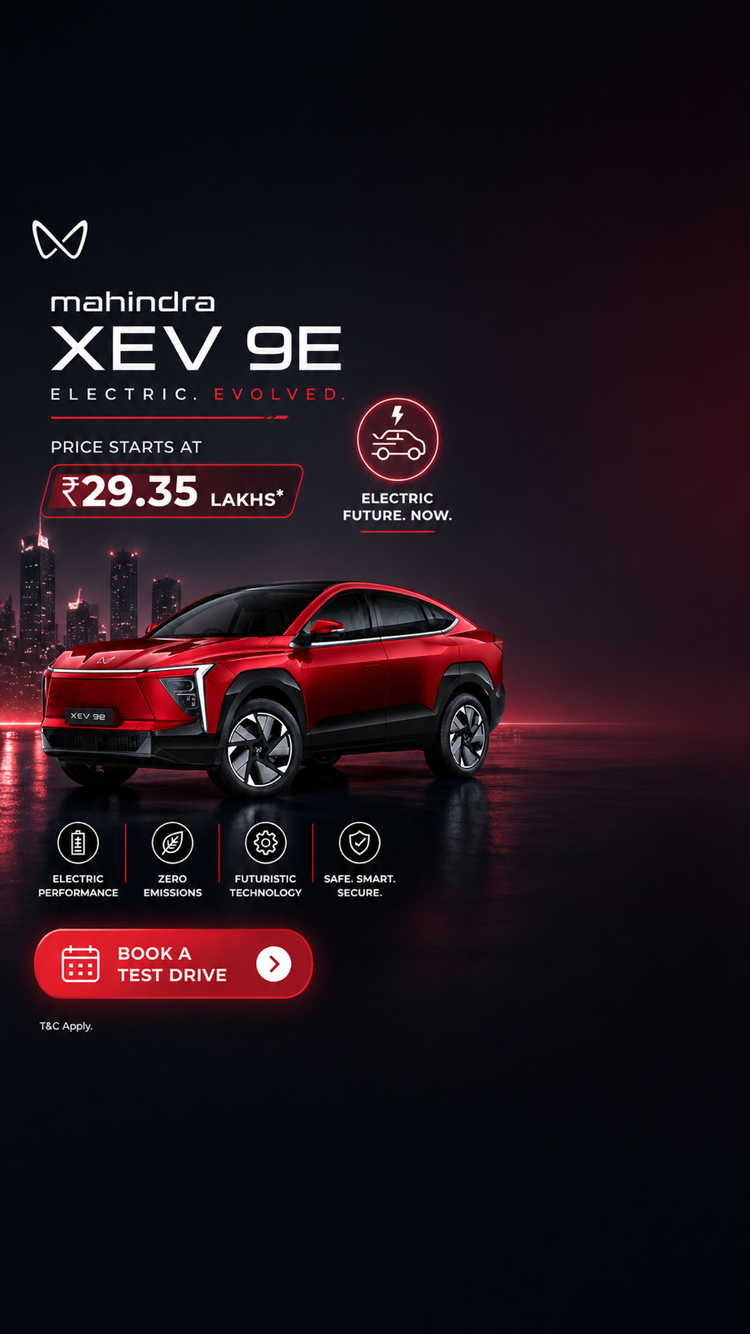 Find My Car Facebook ad: Book Your Test Drive Today