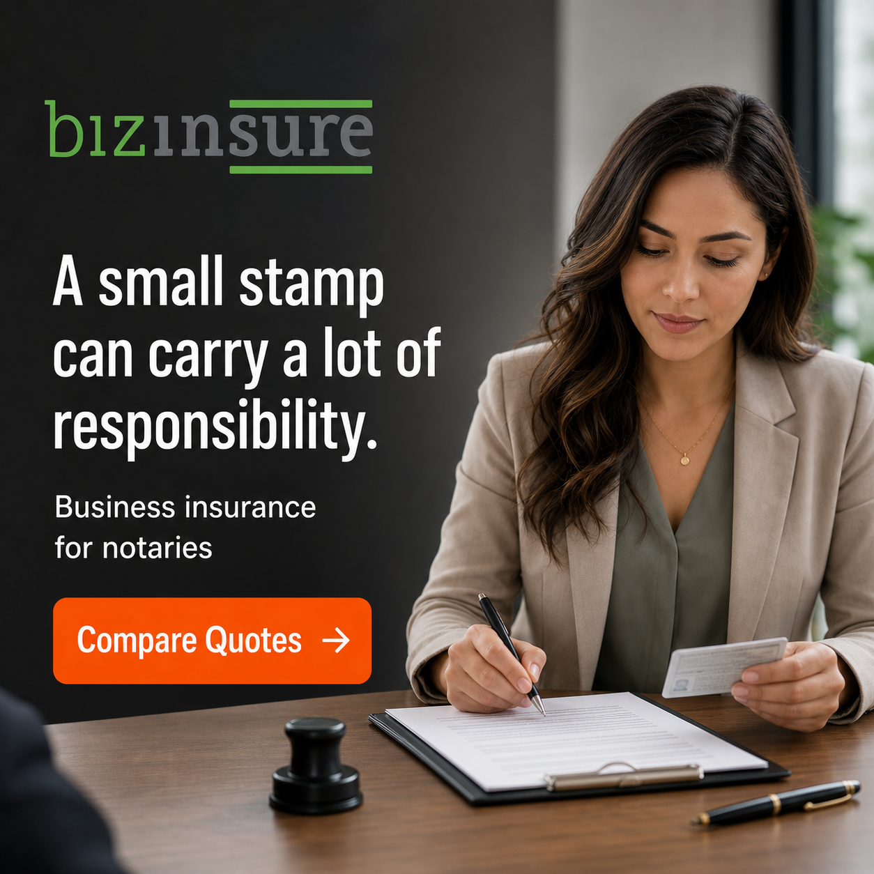 BizInsure Facebook ad
