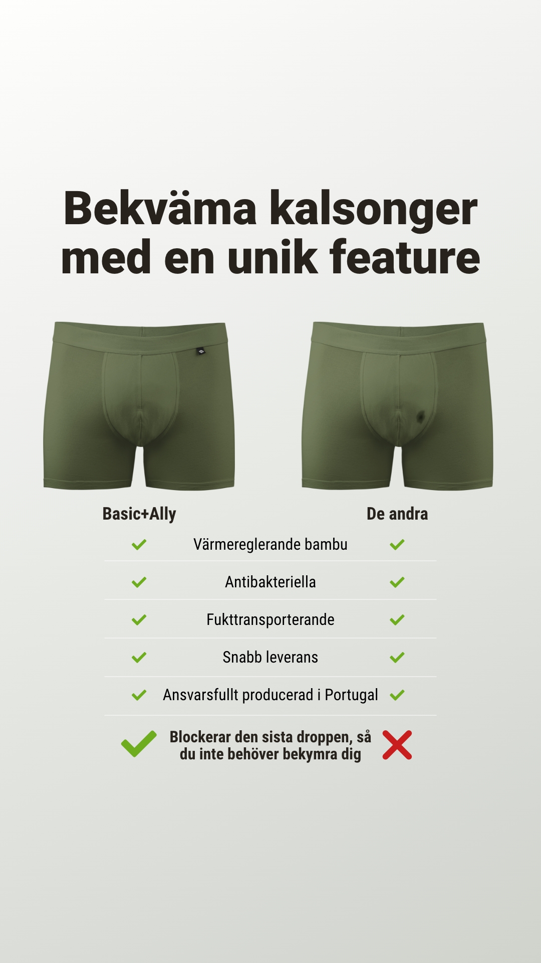 Basic+Ally Facebook ad