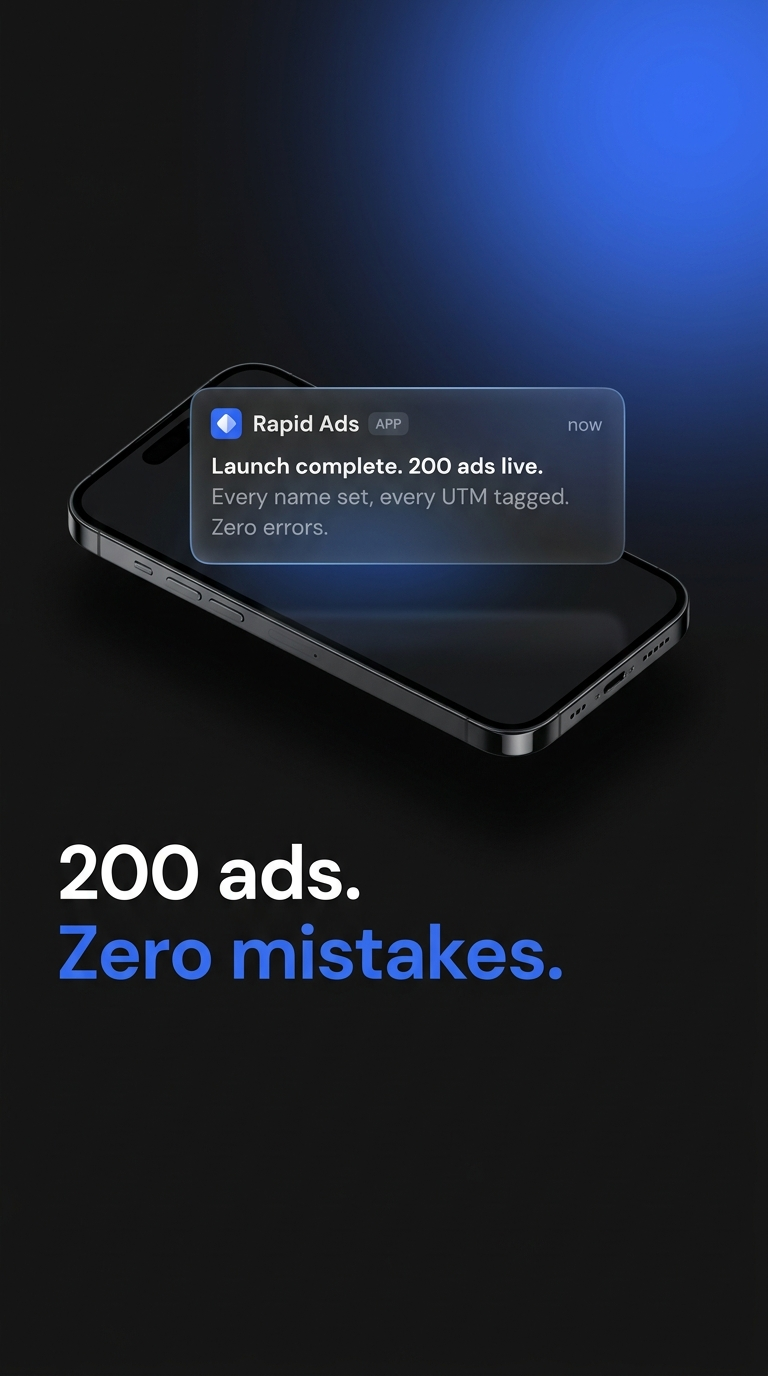 Rapid Ads Facebook ad
