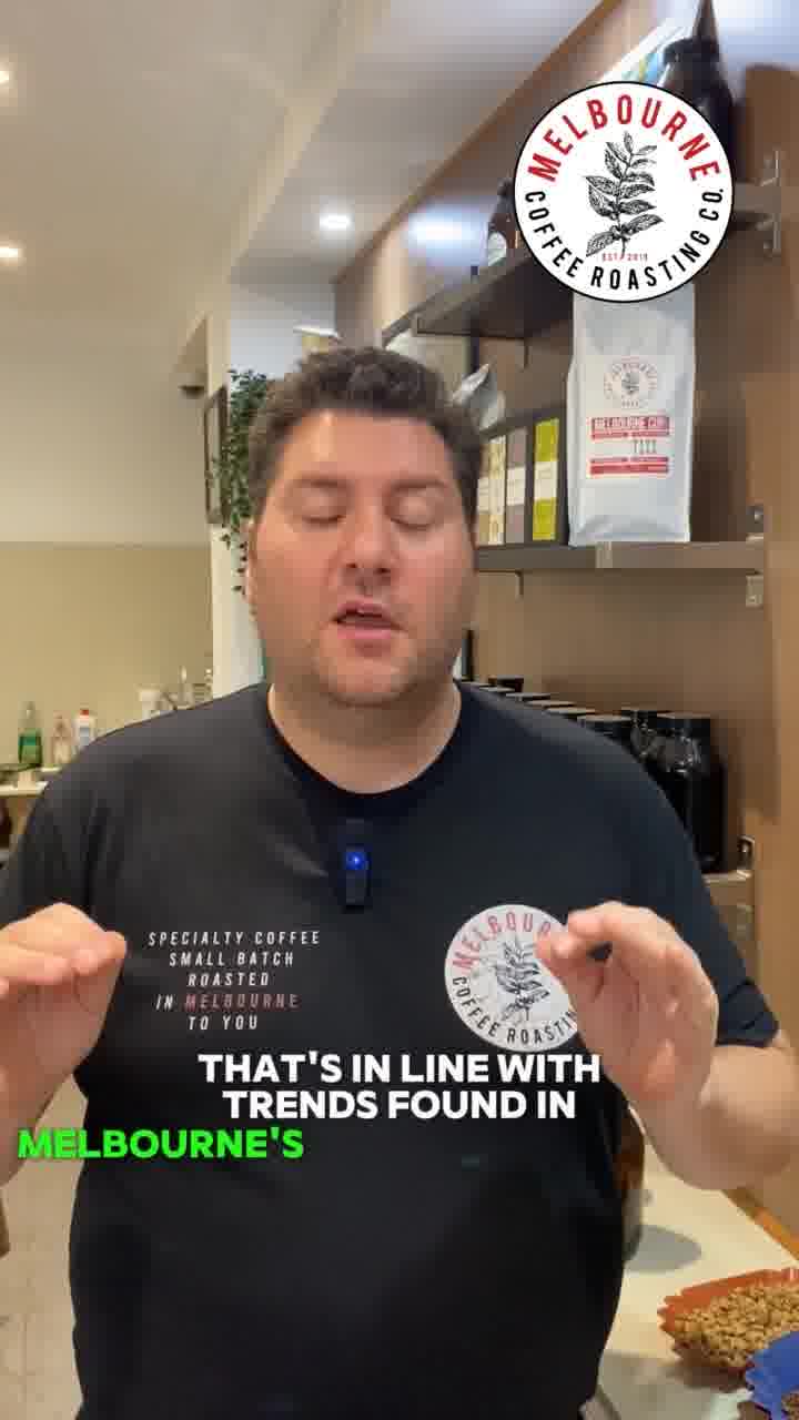 Melbourne Coffee Roasting Co Facebook ad from Aug 23, 2025