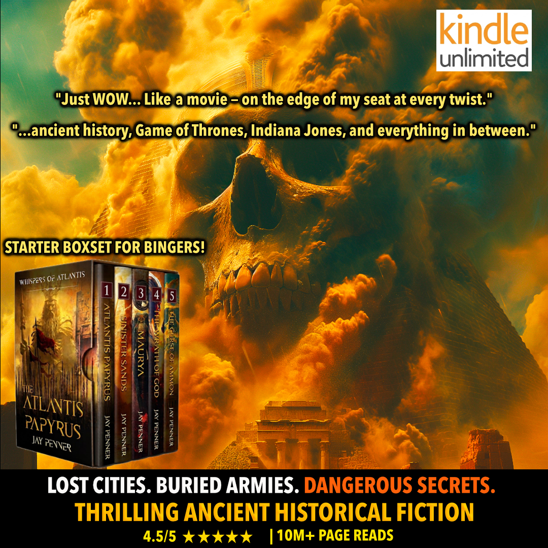 Jay Penner Facebook ad: Thrilling Ancient Historical Fiction