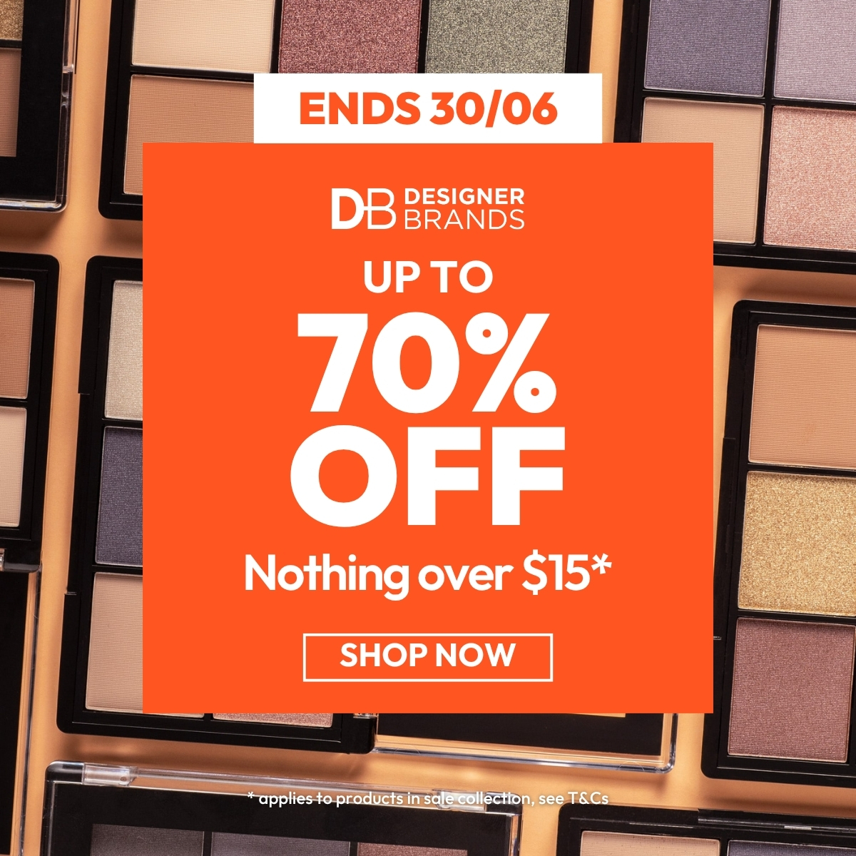 Designer Brands Cosmetics Facebook ad