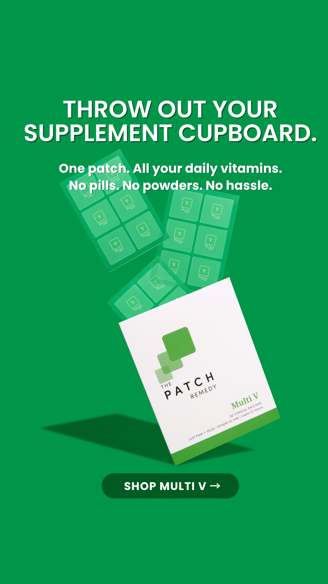 The Patch Remedy Facebook ad