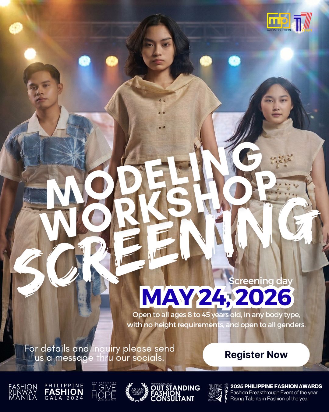MTP Production Facebook ad: WE ARE NOW OPENING THE NEW BATCH OF…