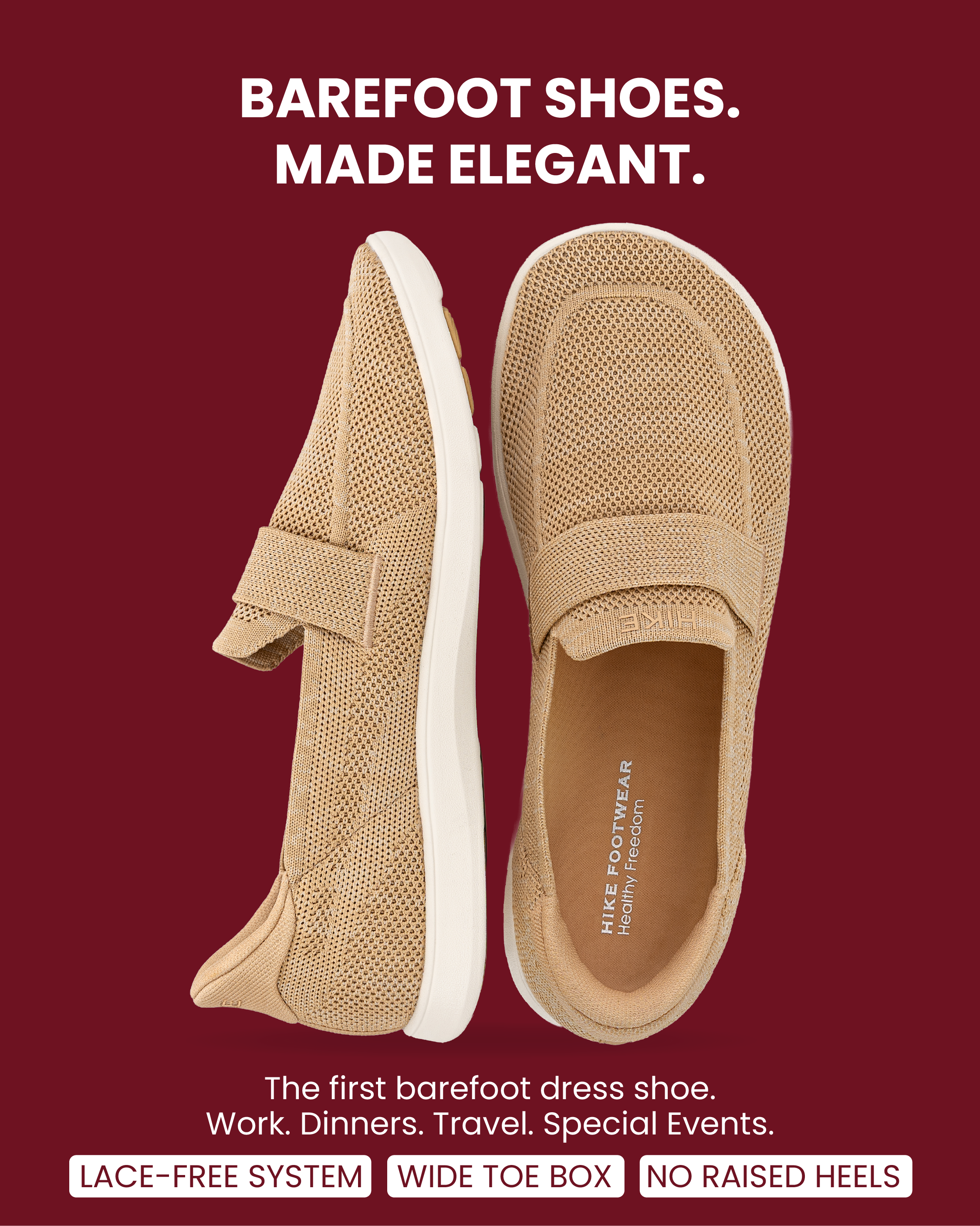 HIKE Footwear Facebook ad