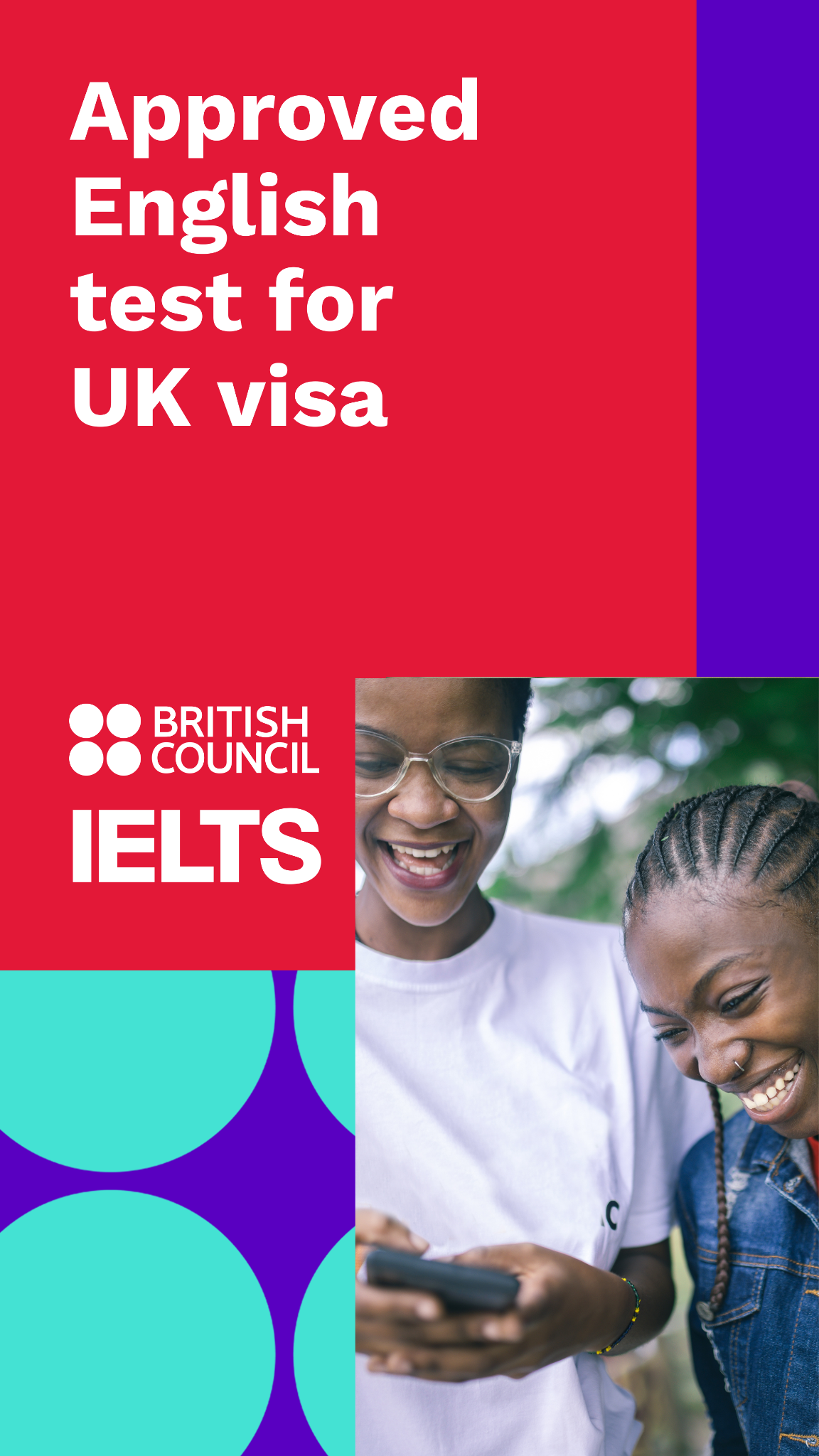 Take IELTS Official Facebook ad from Aug 11, 2026