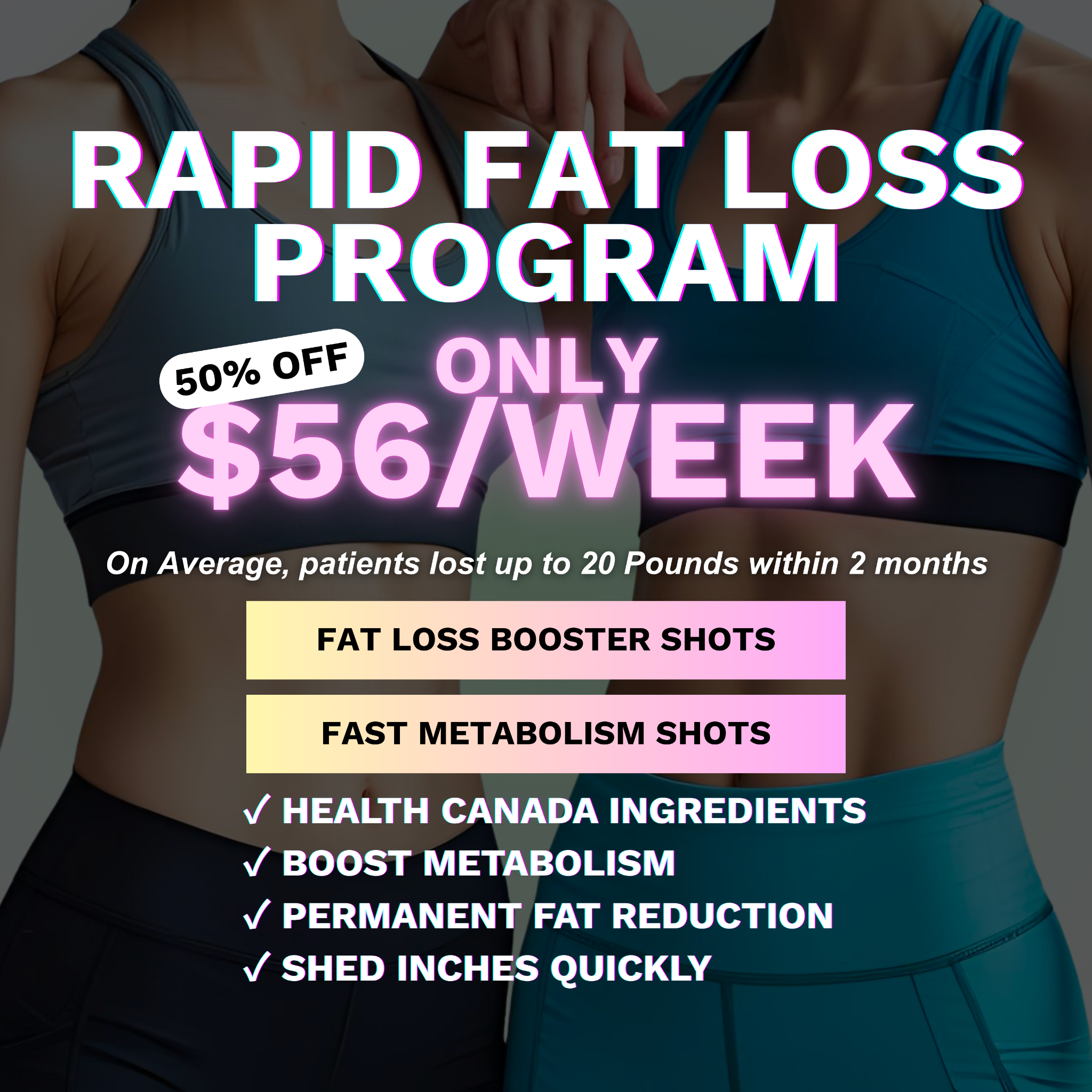 Revive MD Med Spa Facebook ad: Rapid Weight Loss $56/Week