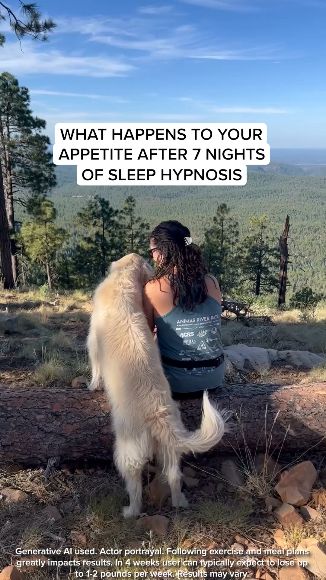 Kure for Hypnotherapy Facebook ad: Press play. Close your eyes. Change everything
