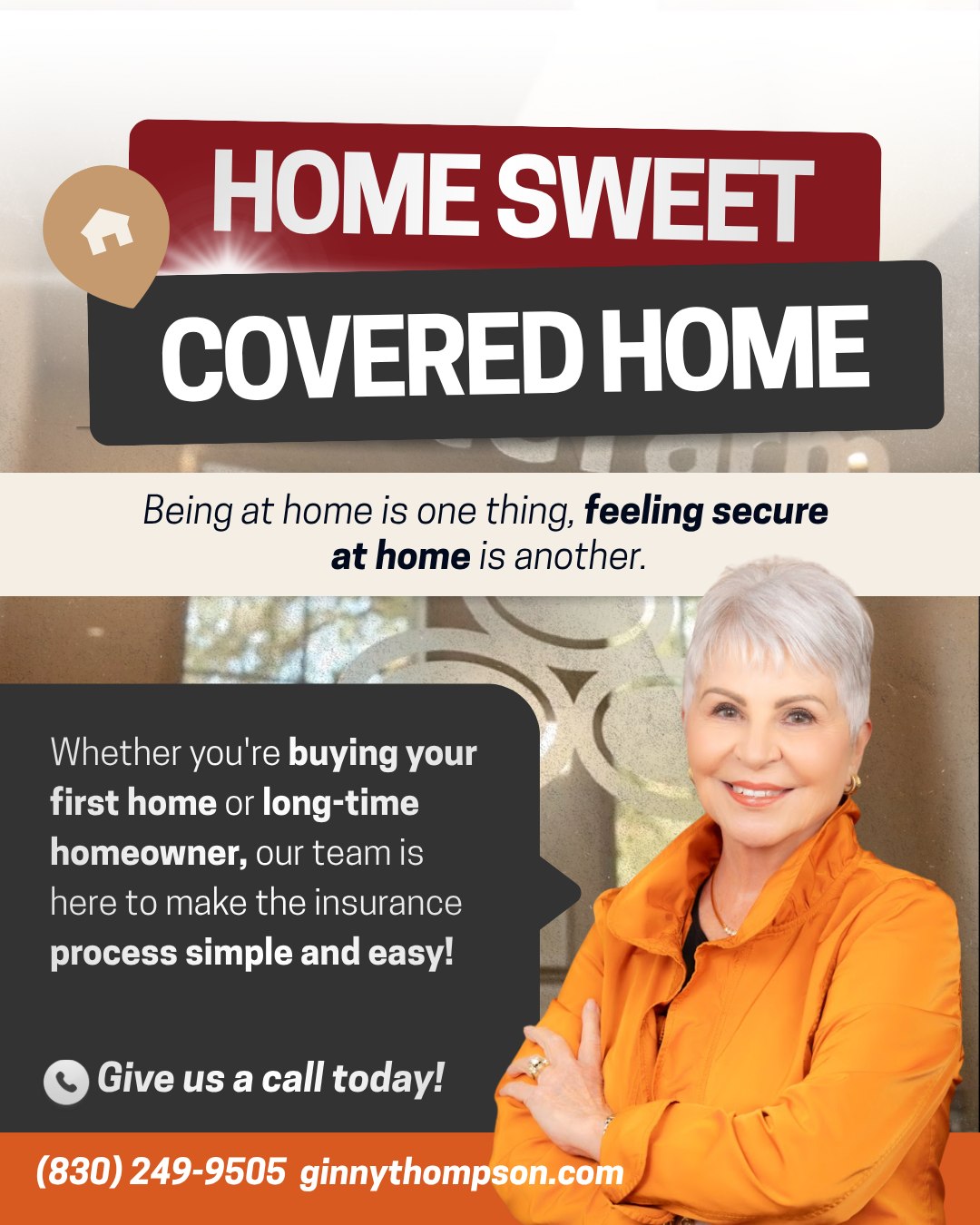 Ginny Thompson - State Farm Insurance Agent Facebook ad: Home, Auto Insurance & More in TX | Ginny Thompson, State…