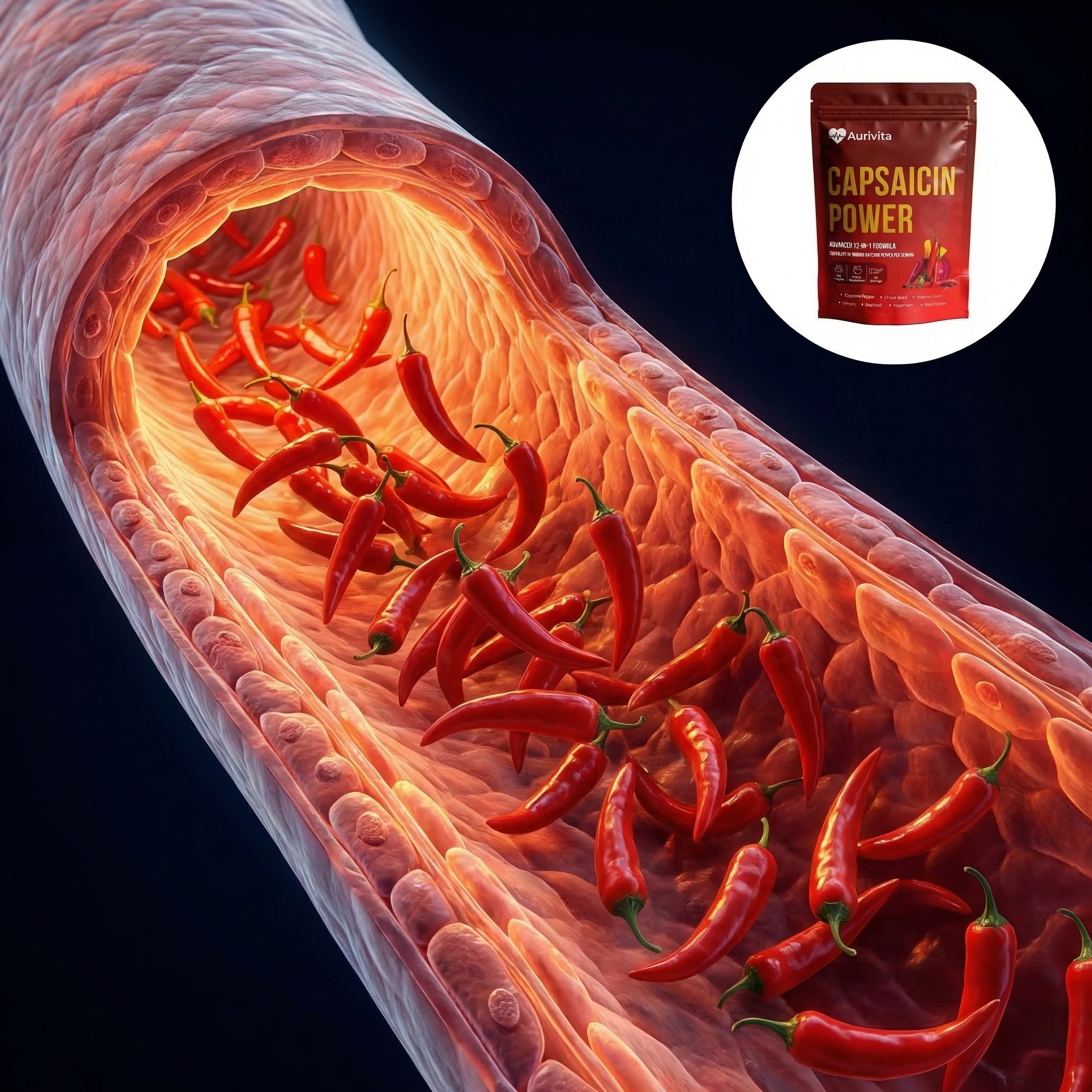 Heart Health Tips Facebook ad: Unlock Your Body's Full Poitential With Cayenne Pepper