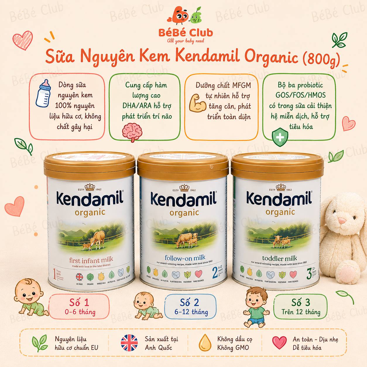 Mẹ và Bé - BéBé Club Facebook ad