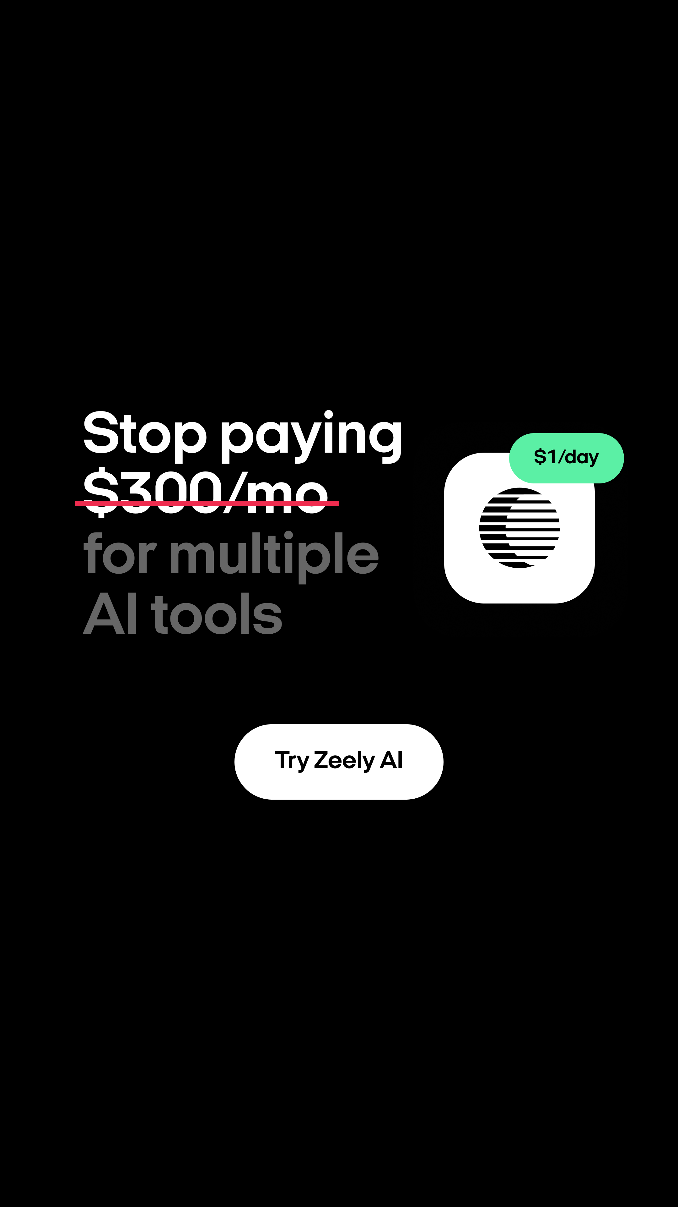 Zeely Facebook ad