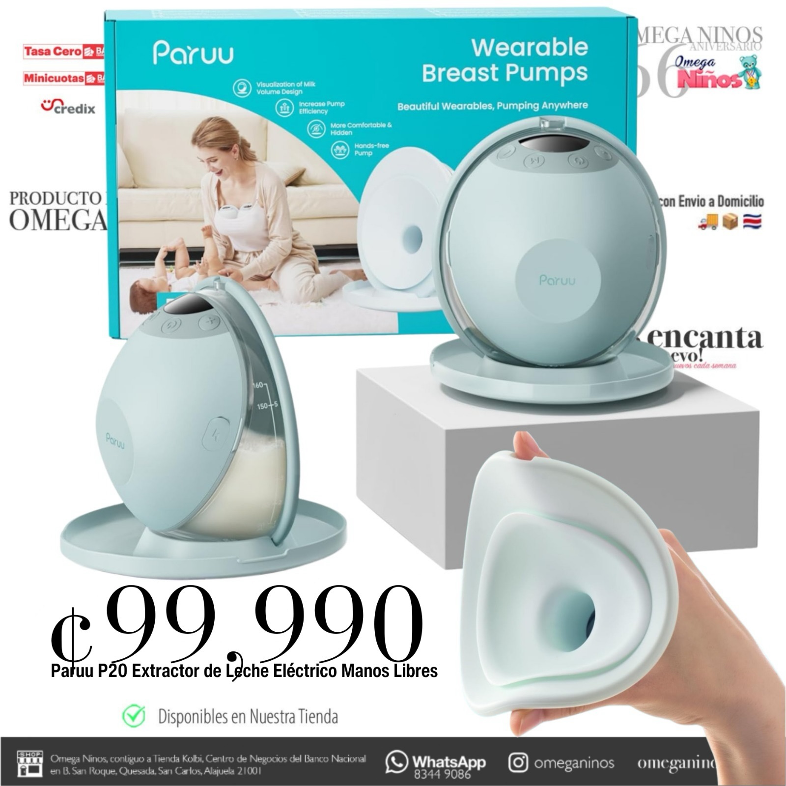 Omega Niños Facebook ad from May 27, 2026
