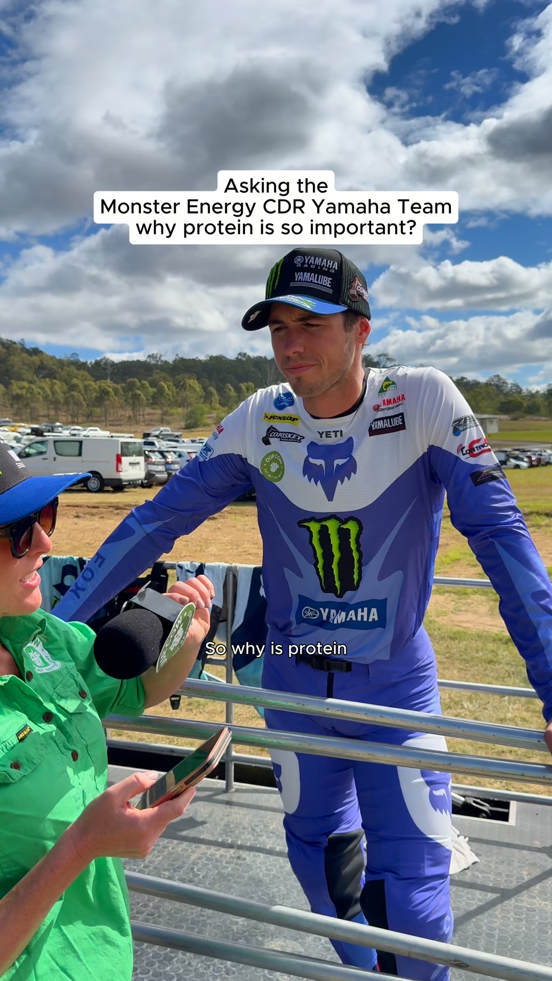 Our Cow Facebook ad: Protein Quality Matters