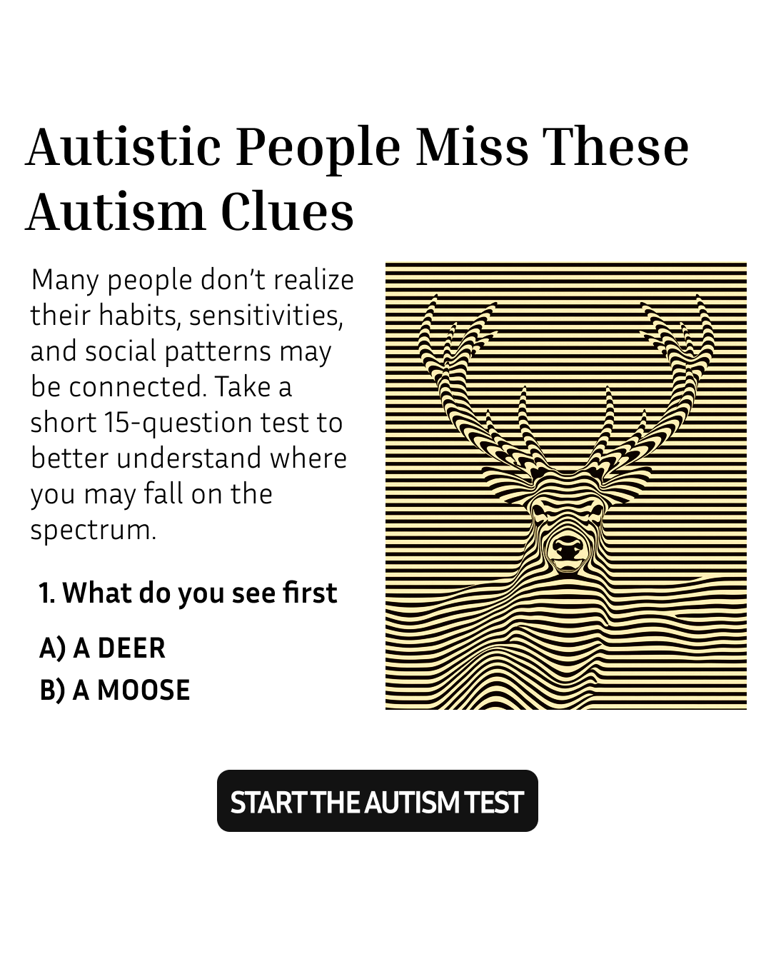 Personality Test: Created by Experts  Facebook ad
