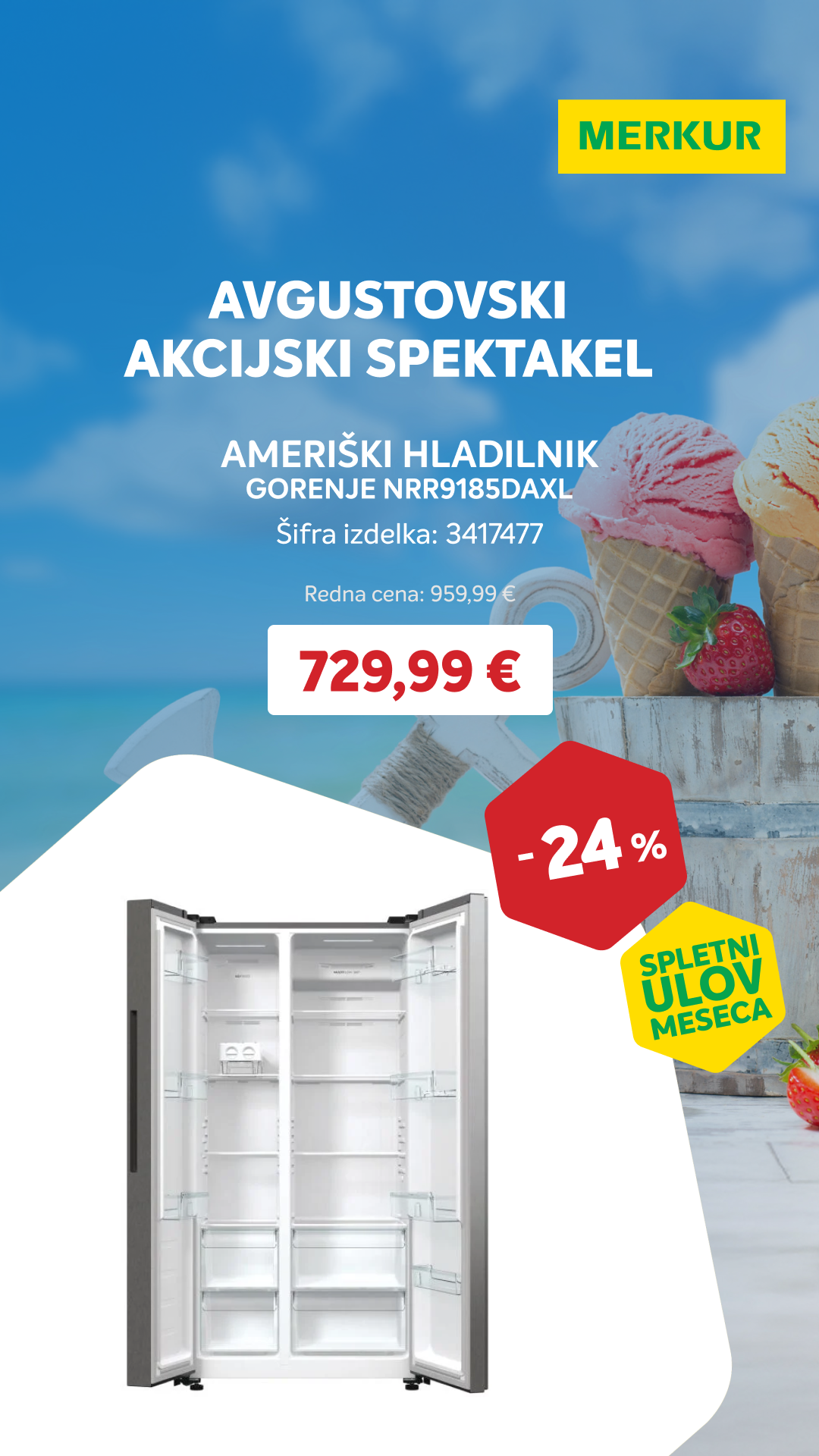 Merkur Facebook ad