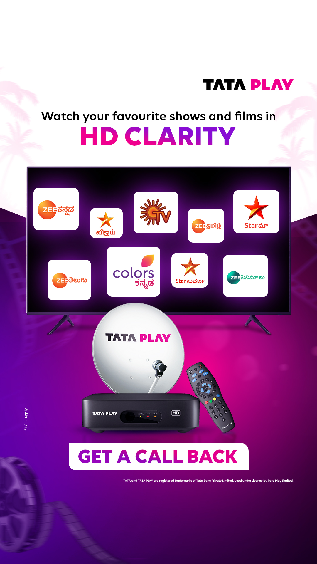 Tata Play Facebook ad from Apr 28, 2026