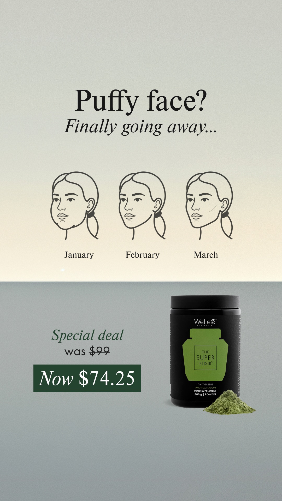 WelleCo Facebook ad