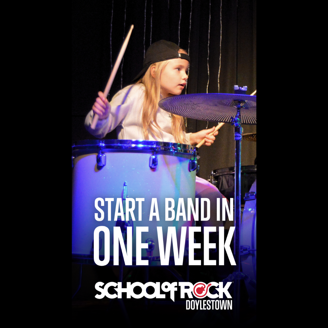 School of Rock Doylestown Facebook ad: Summer Camp Enrollment is officially OPEN at School…