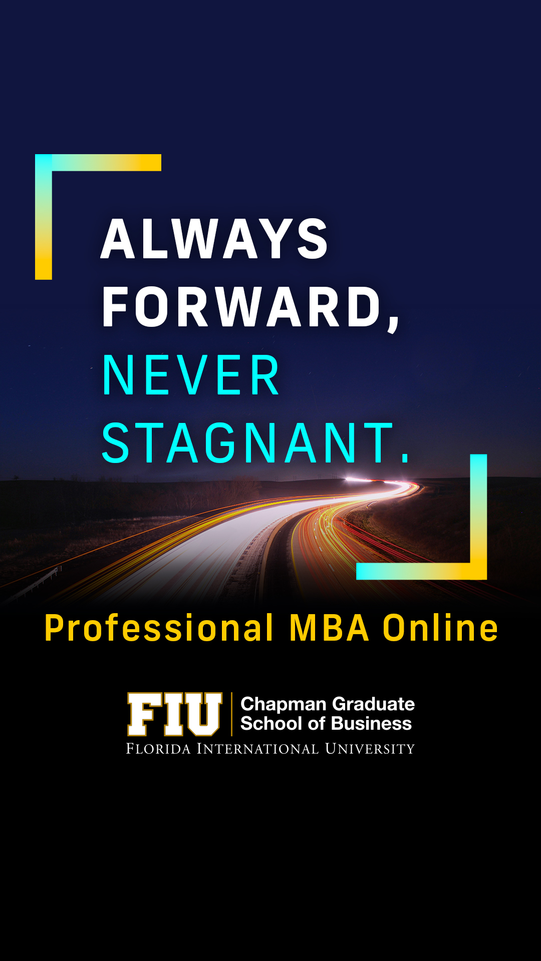 FIU Chapman Graduate School of Business Facebook ad