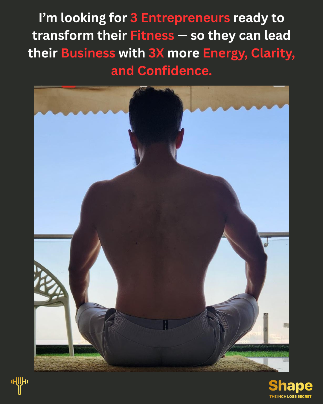 SHAPE The Inch Loss Secret Facebook ad: You Built a Business You’re Proud Of, Now Build a Body…