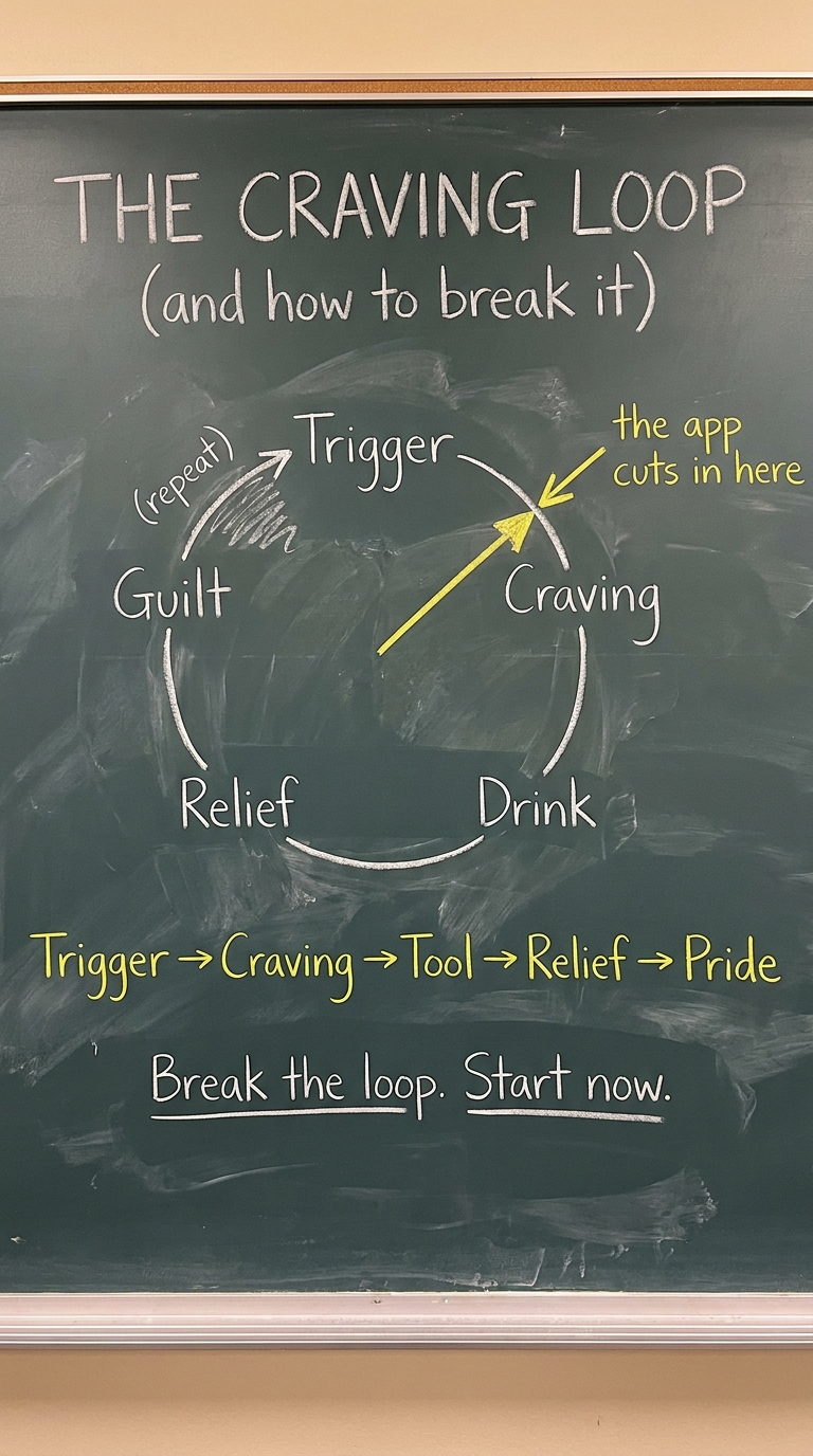 Mindful Drinking Community Facebook ad
