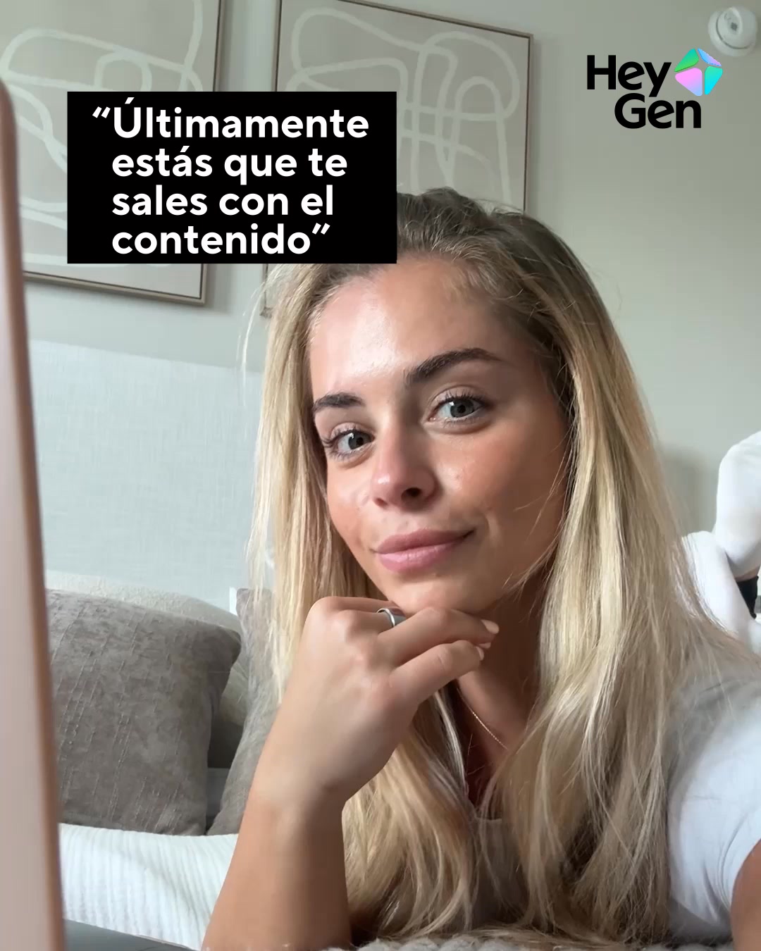 HeyGen Facebook ad: HeyGen Generador IA